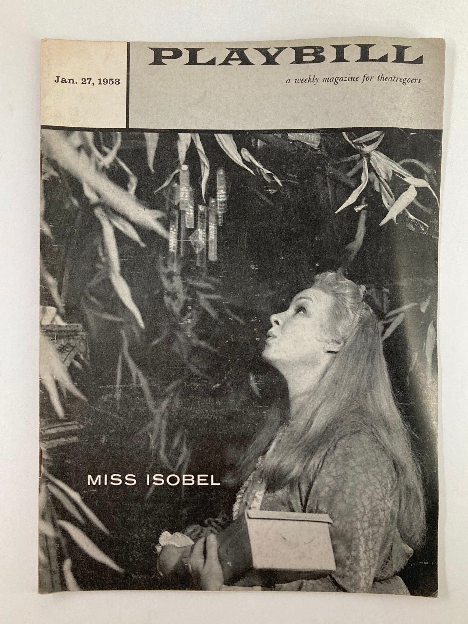 1958 Playbill Royale Theatre Shirley Booth, Robert Duke in Miss Isobel