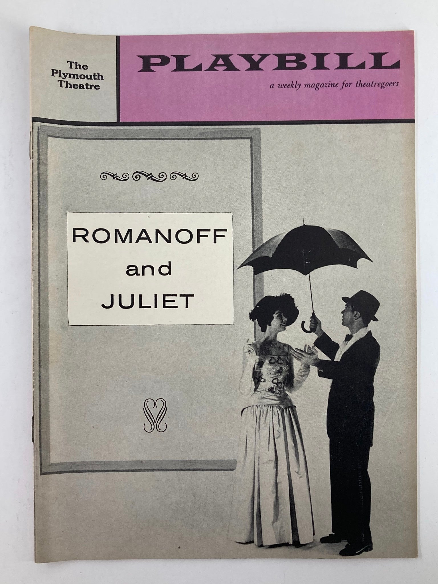 1958 Playbill The Plymouth Theatre Henry Lascoe in Romanoff and Juliet