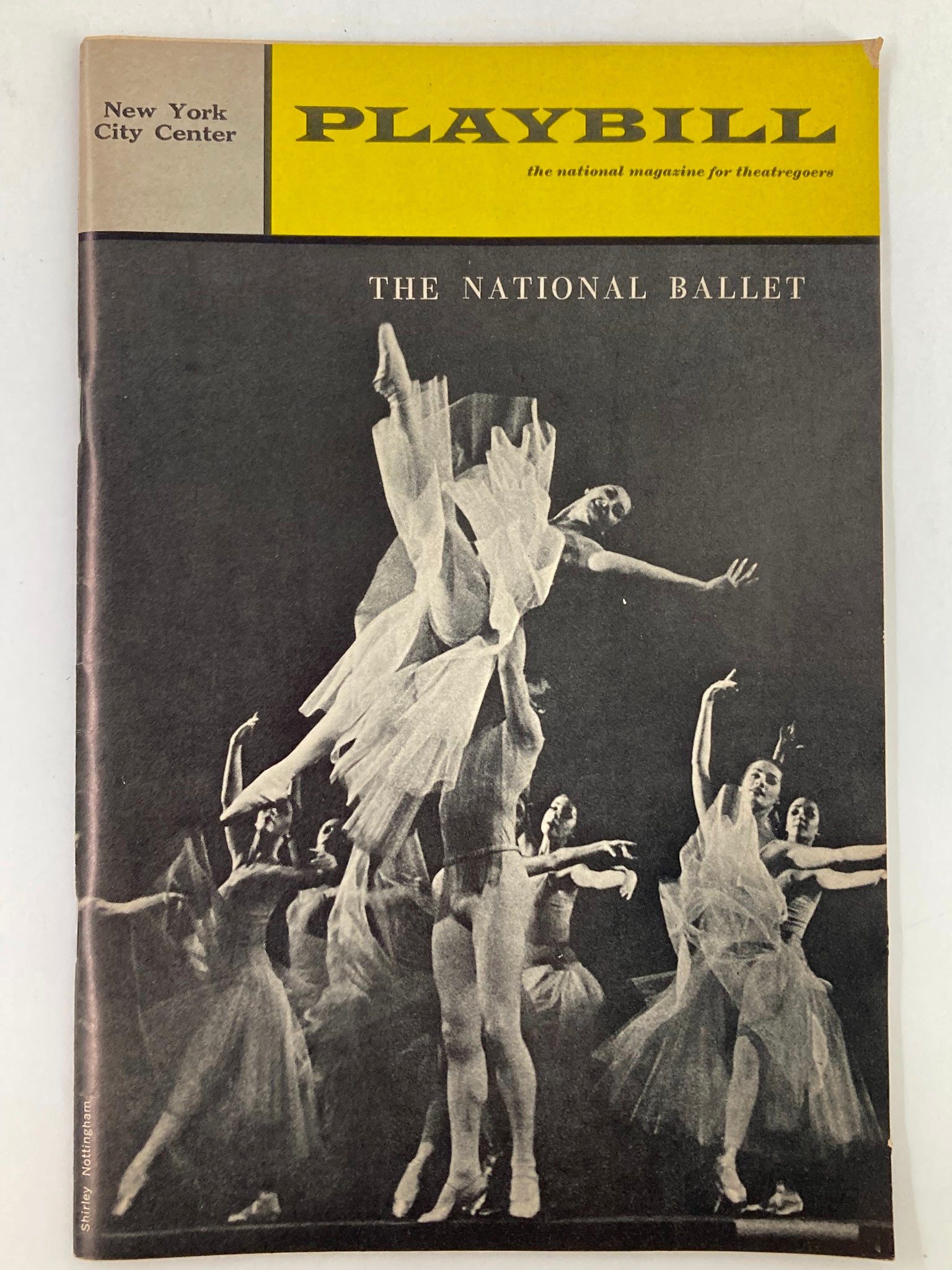 1967 Playbill New York City Center The National Ballet of Washington