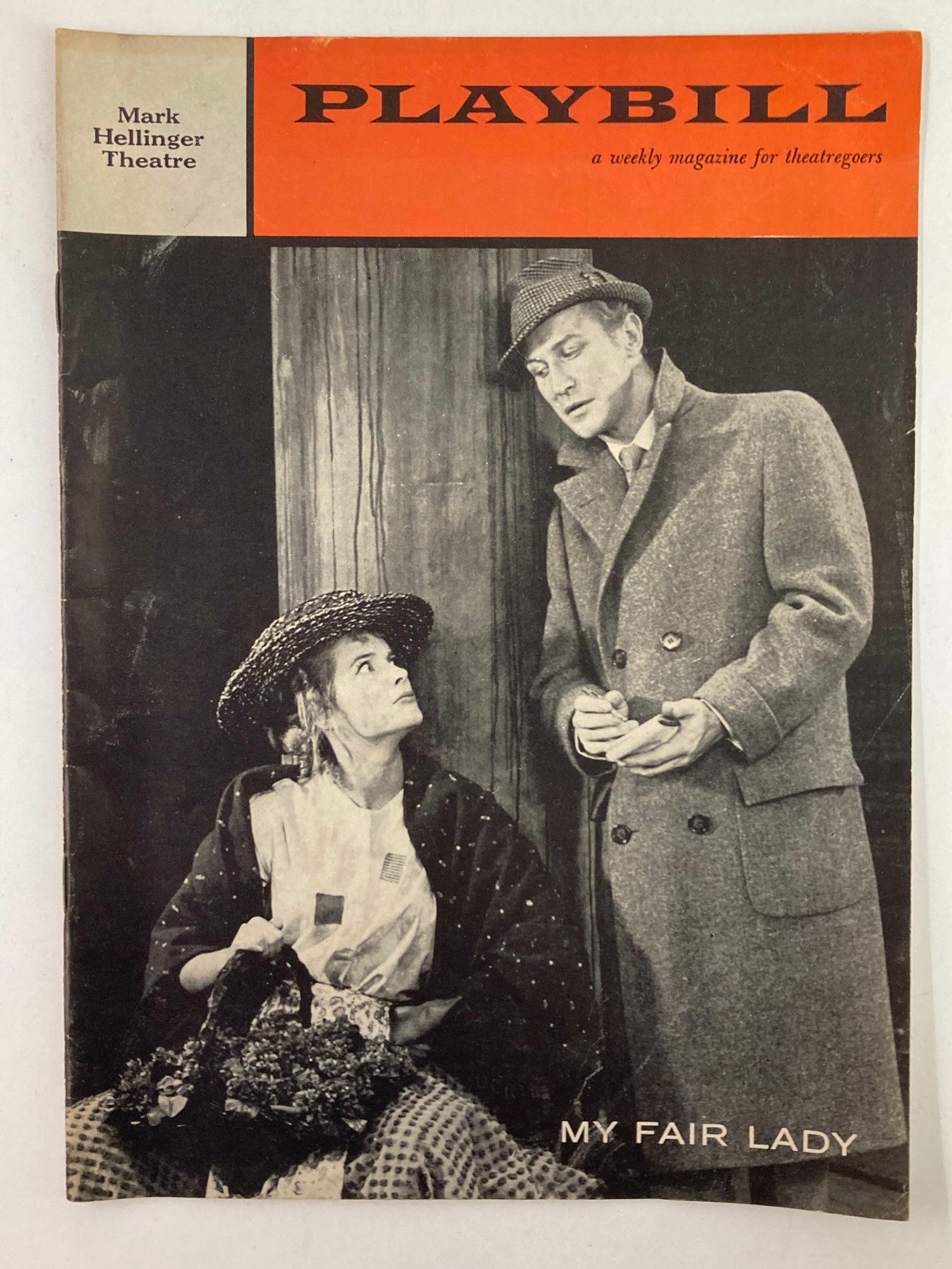 1958 Playbill Mark Hellinger Theatre Sally Ann Howes in q