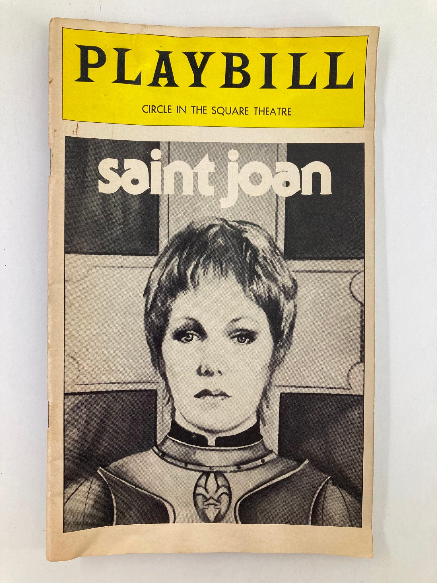 1977 Playbill Circle in the Square Theatre Lynn Redgrave in Saint Joan