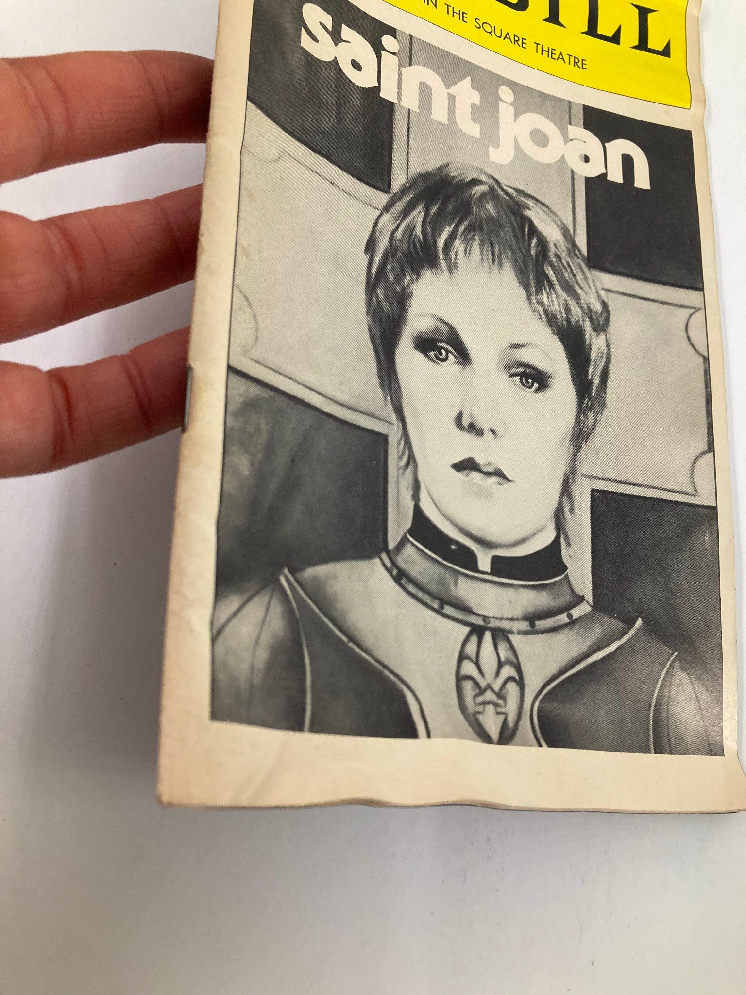 1977 Playbill Circle in the Square Theatre Lynn Redgrave in Saint Joan