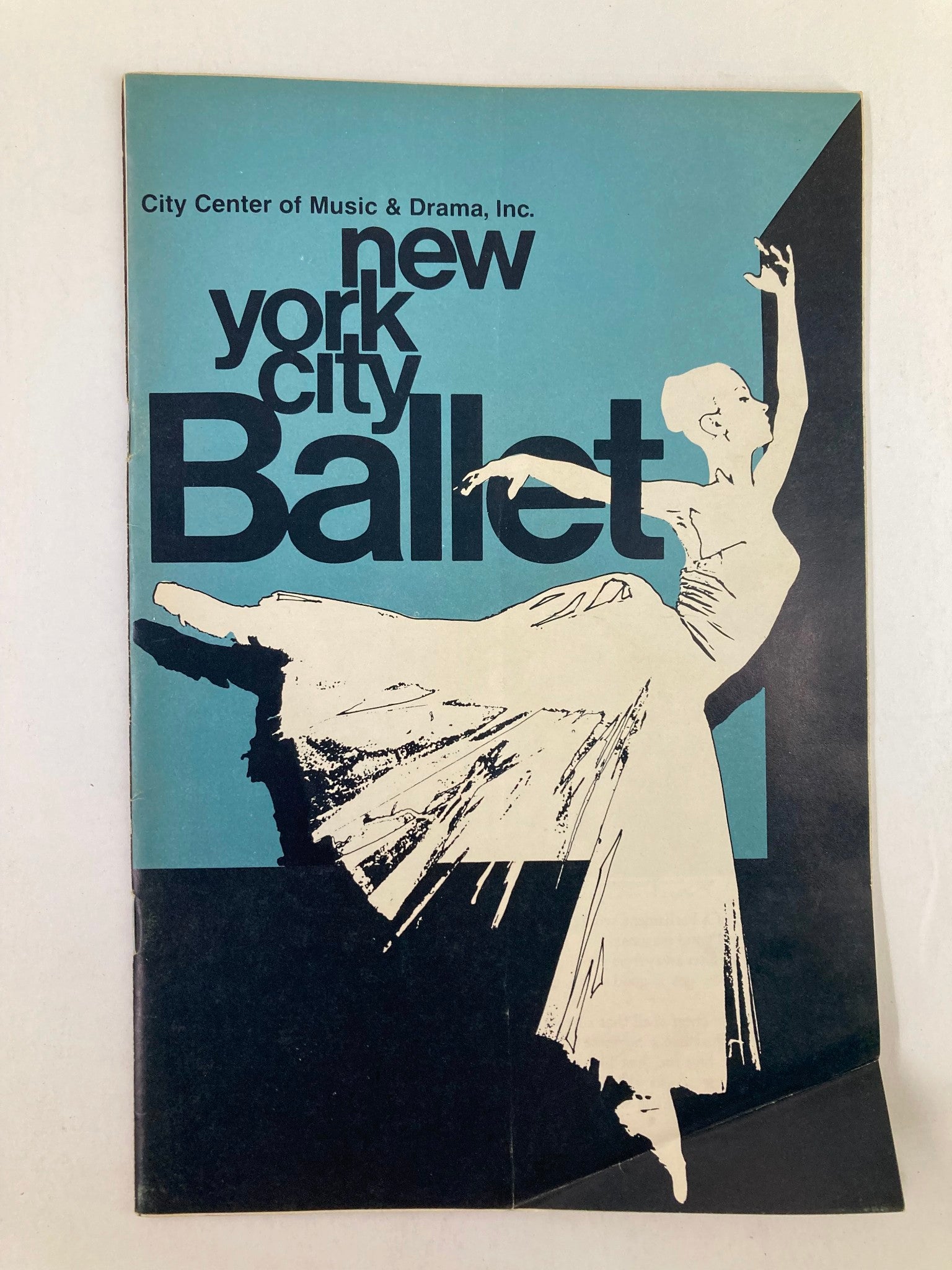 1971 City Center of Music & Drama, Inc. Program New York City Ballet