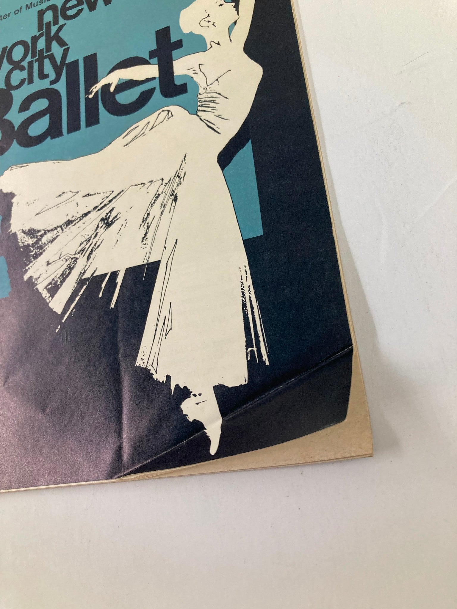 1971 City Center of Music & Drama, Inc. Program New York City Ballet