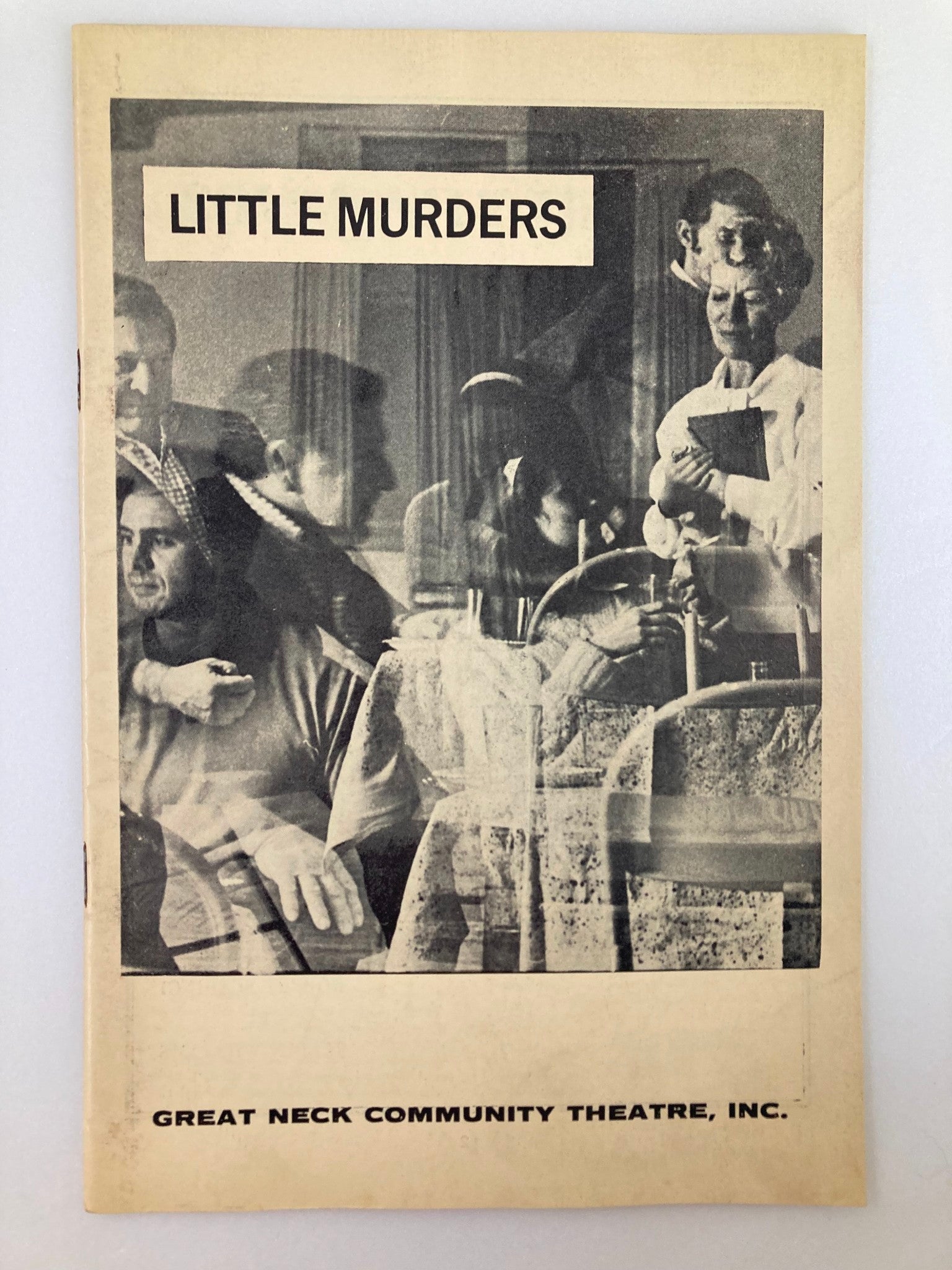 1969 Great Neck Community Theatre Inc. Program Lisa Alonge in Little Murders