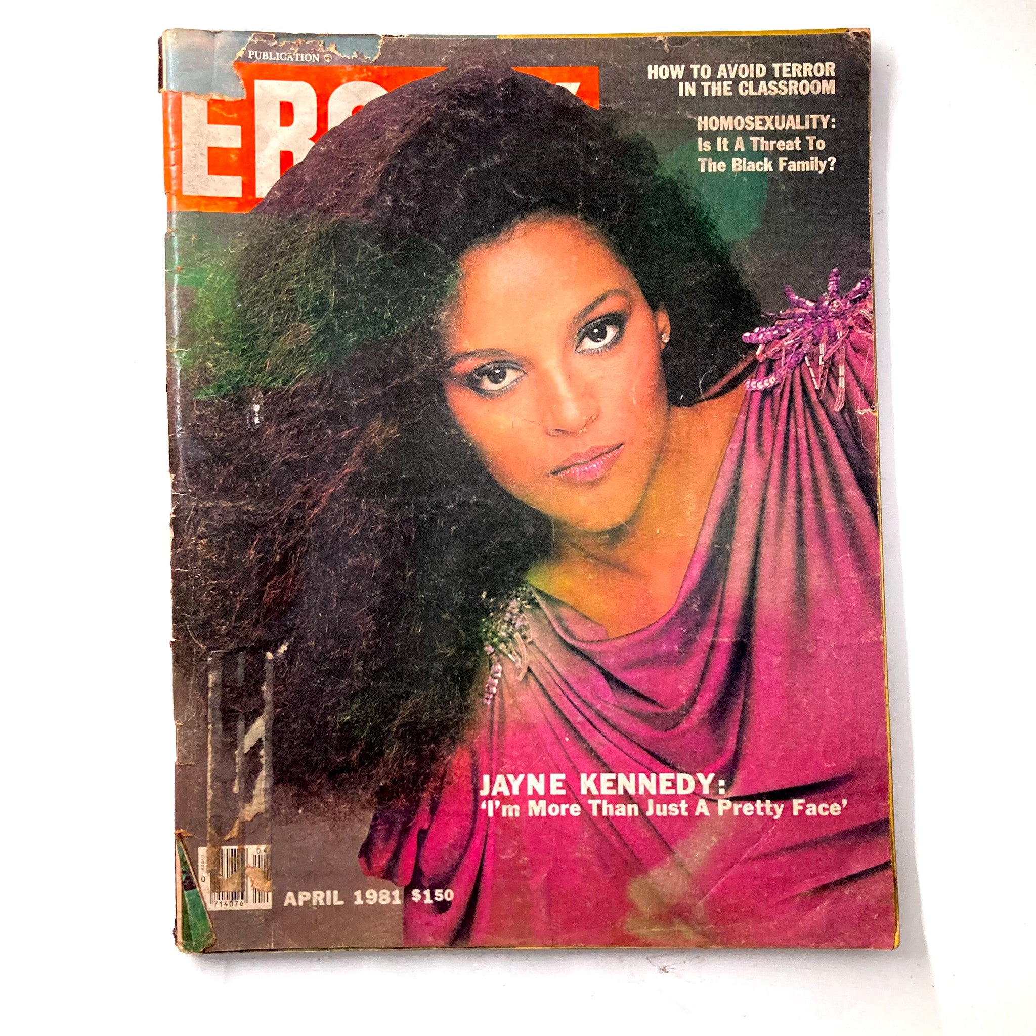 Ebony Magazine April 1981 Jayne Kennedy More Than Just A Pretty Face GD Interior