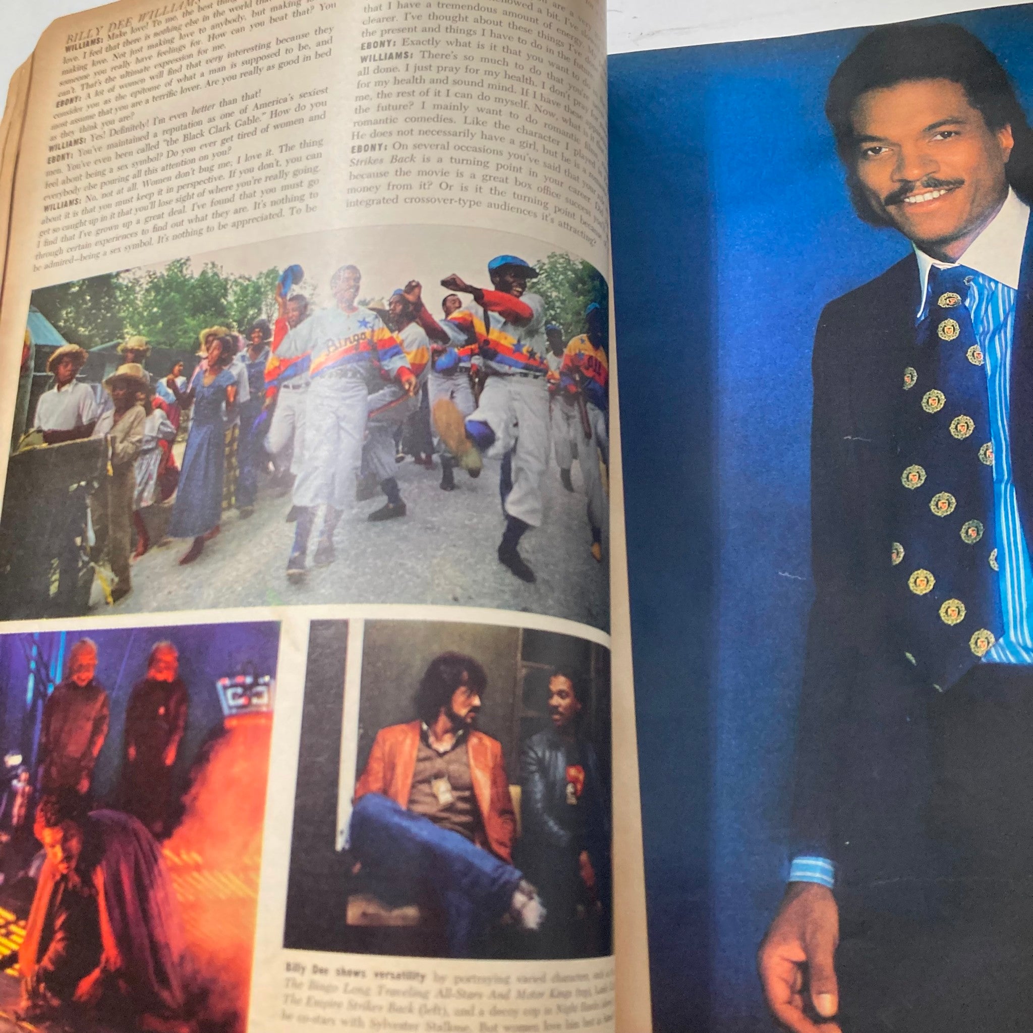 VTG Ebony Magazine January 1981 Billy Dee Williams Strikes Back GD Interior