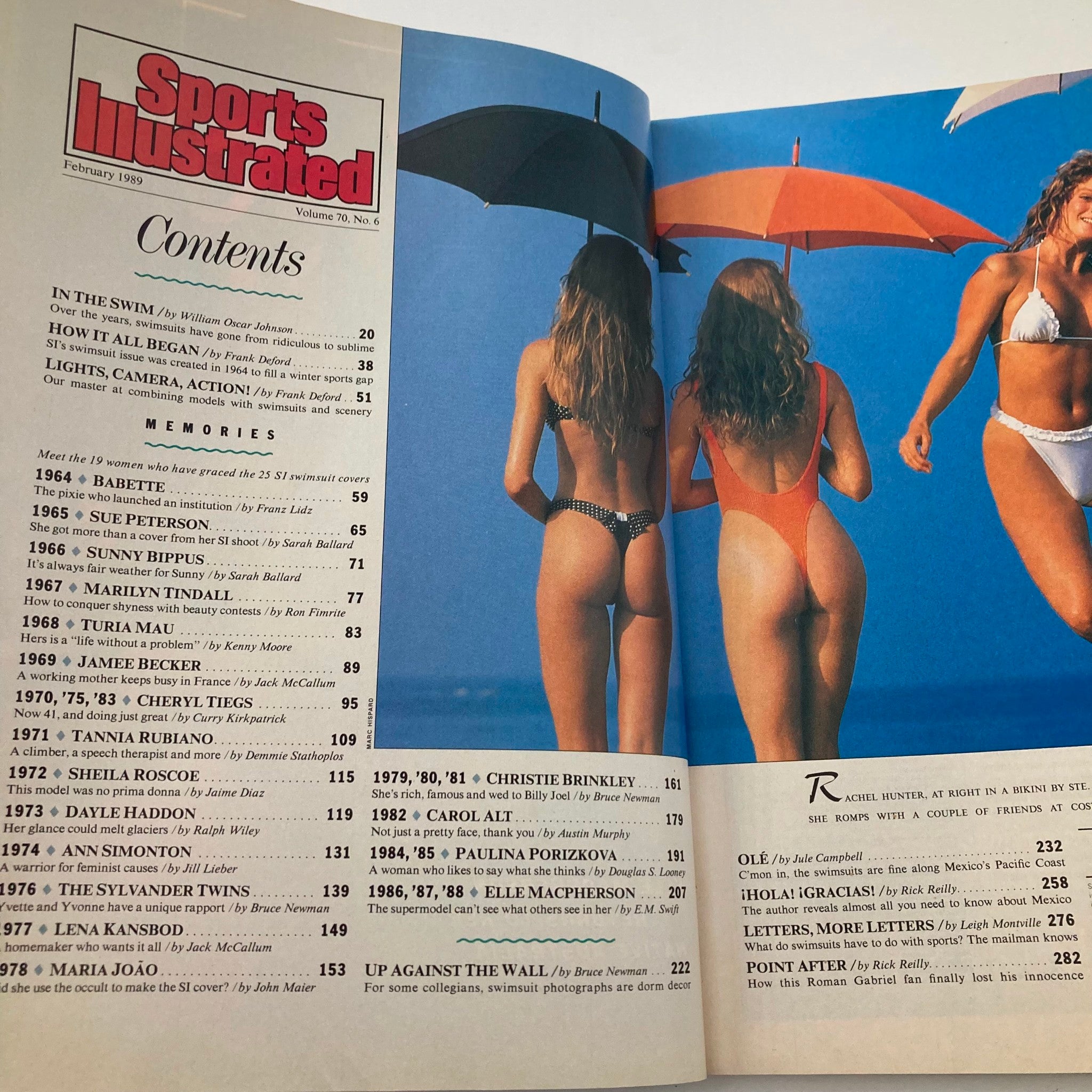 Sports Illustrated Magazine February 1989 Kathy Ireland Swimsuit Issue No Label