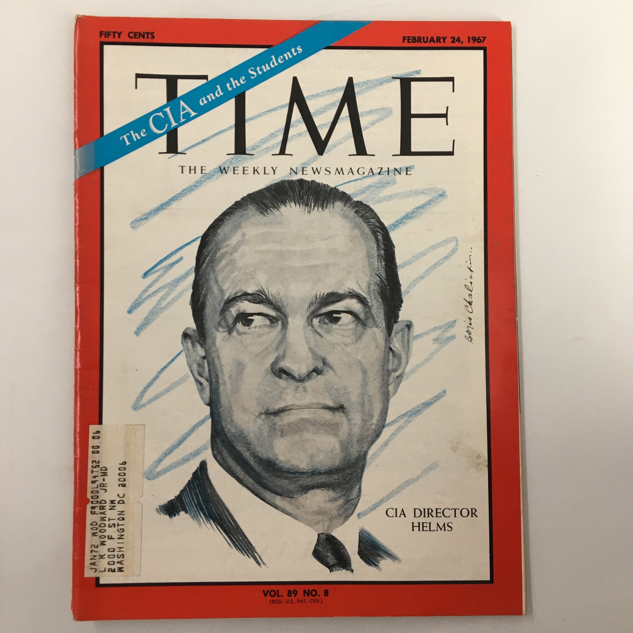 VTG Time Magazine February 24 1967 Vol. 89 No. 8 CIA Director Richard Helms