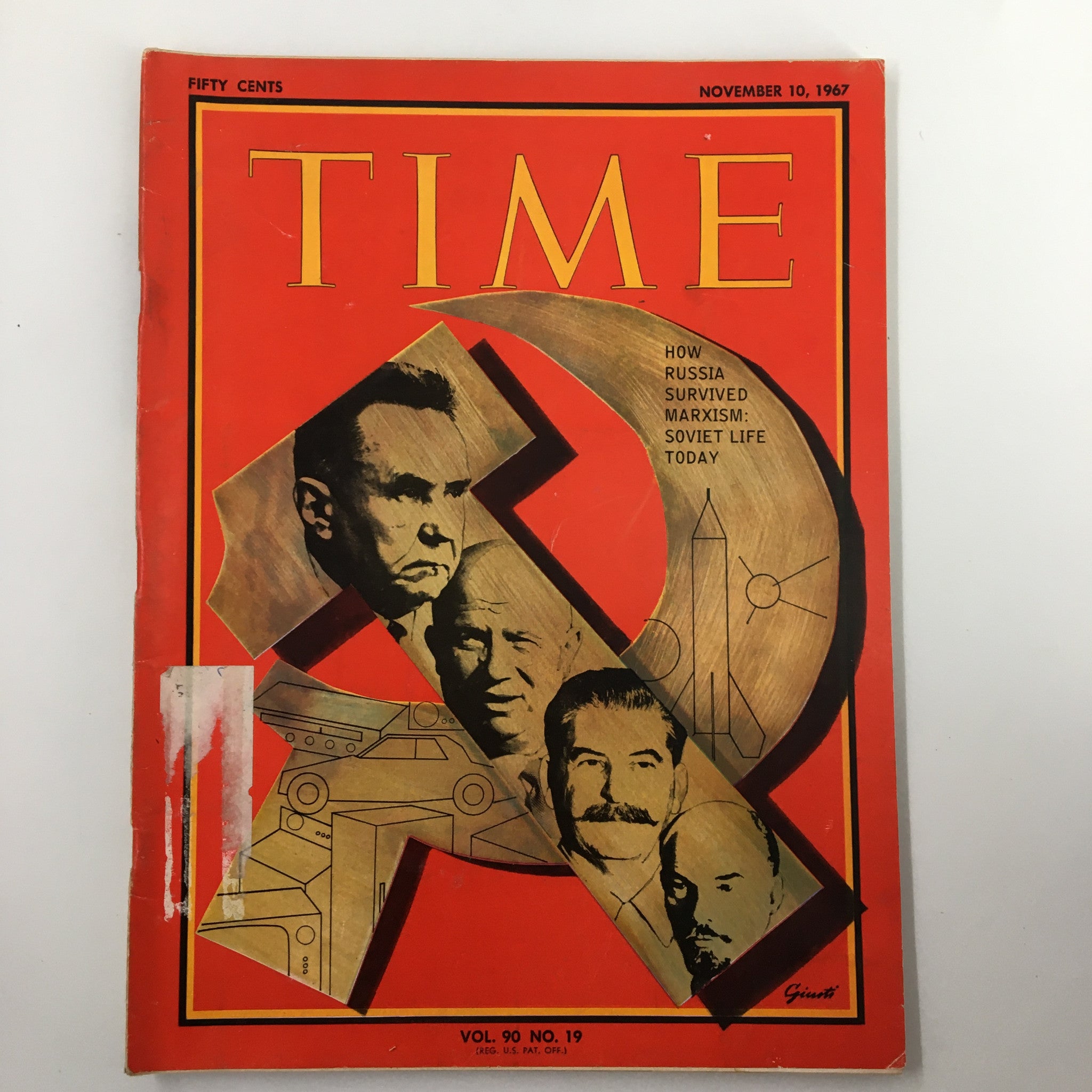 VTG Time Magazine November 10 1967 Joseph Stalin The Soviet Life Today