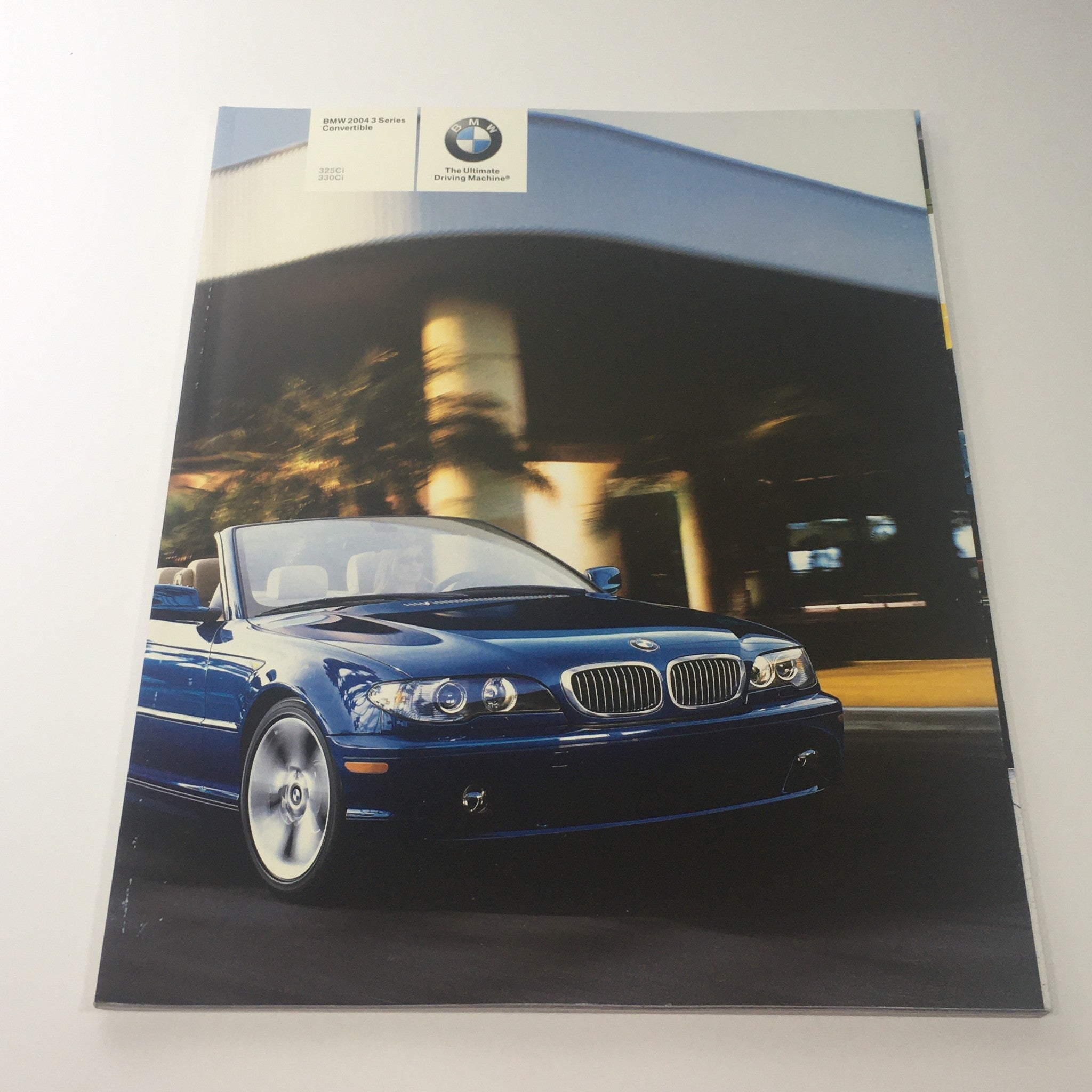 2004 BMW 3 Series Convertible 325Ci 330Ci Dealership Car Auto Brochure Catalog