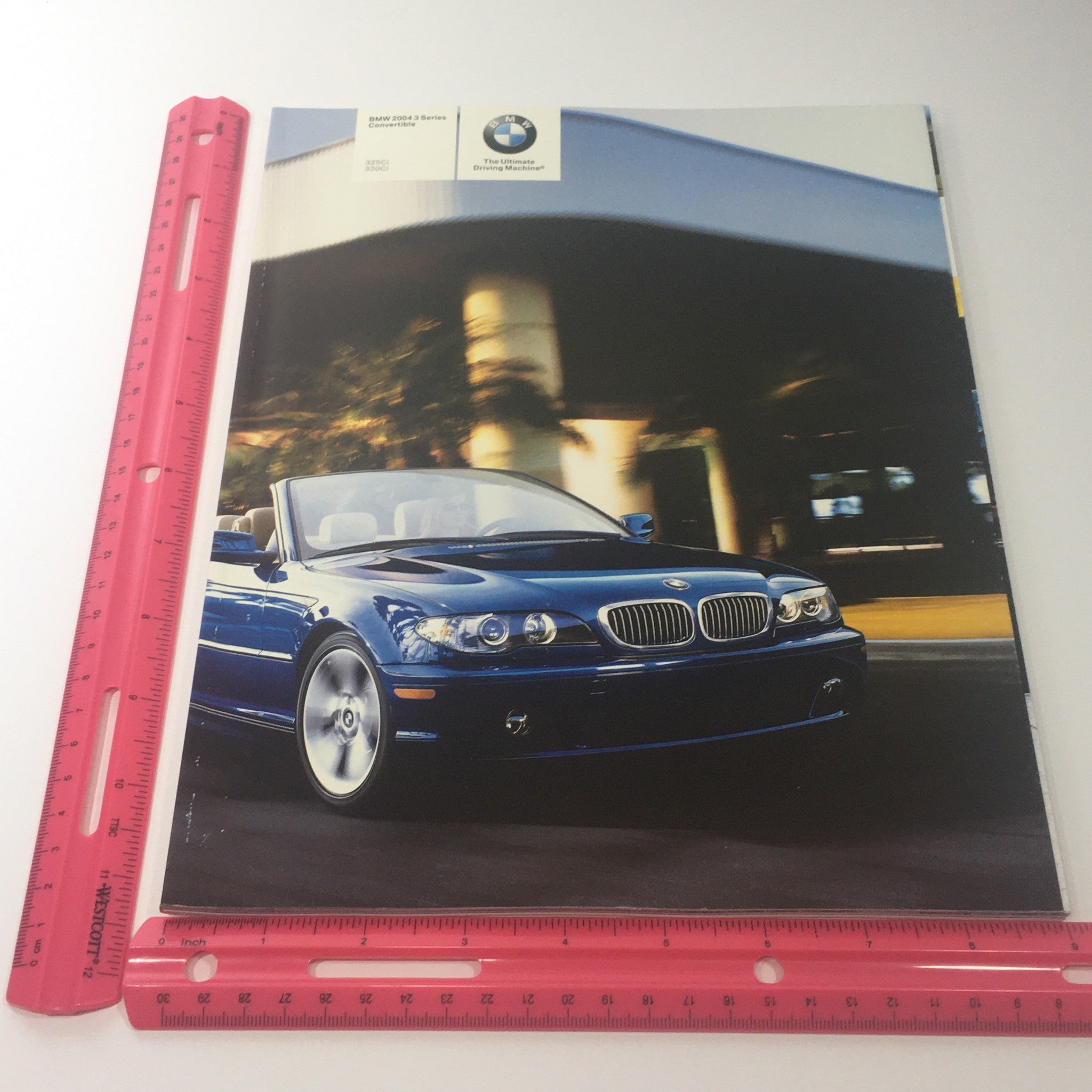 2004 BMW 3 Series Convertible 325Ci 330Ci Dealership Car Auto Brochure Catalog