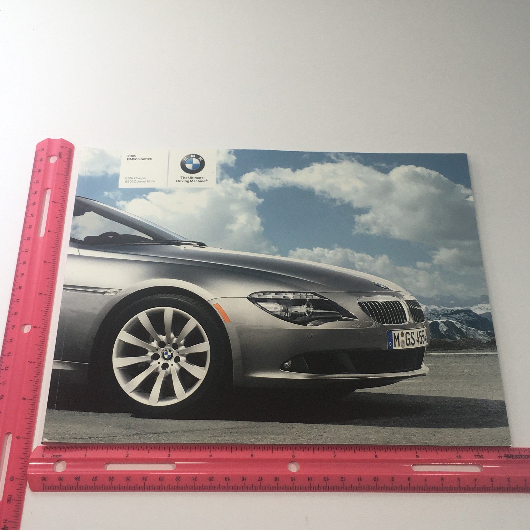 2009 BMW 6 Series 650i Coupe Convertible Dealership Car Auto Brochure Catalog