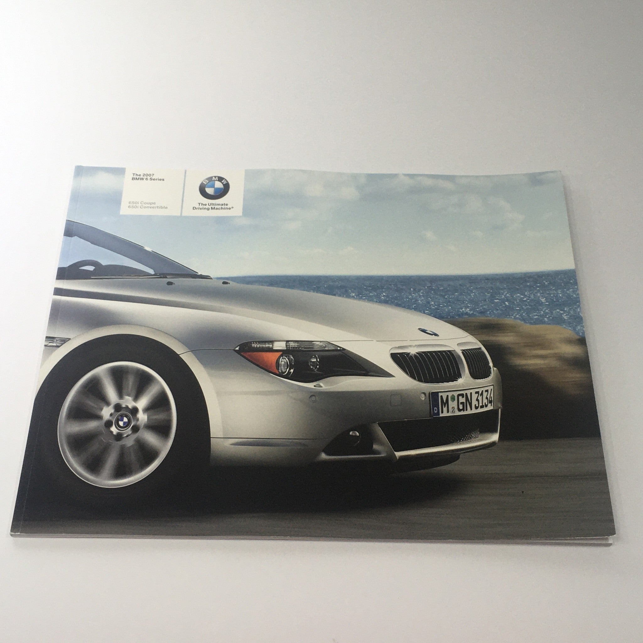 2007 BMW 6 Series 650i Coupe-Convertible Dealership Car Auto Brochure Catalog