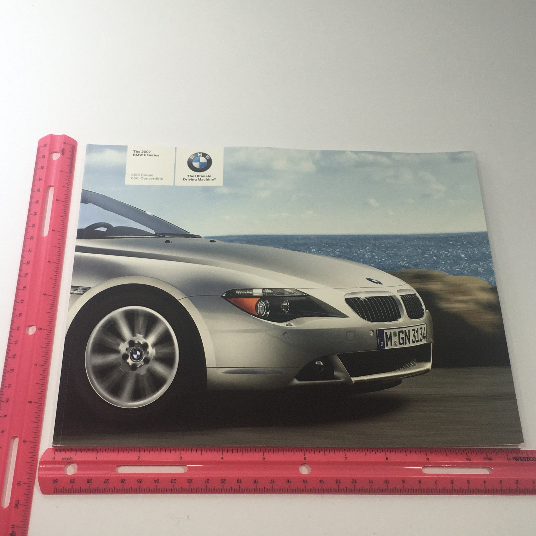 2007 BMW 6 Series 650i Coupe-Convertible Dealership Car Auto Brochure Catalog