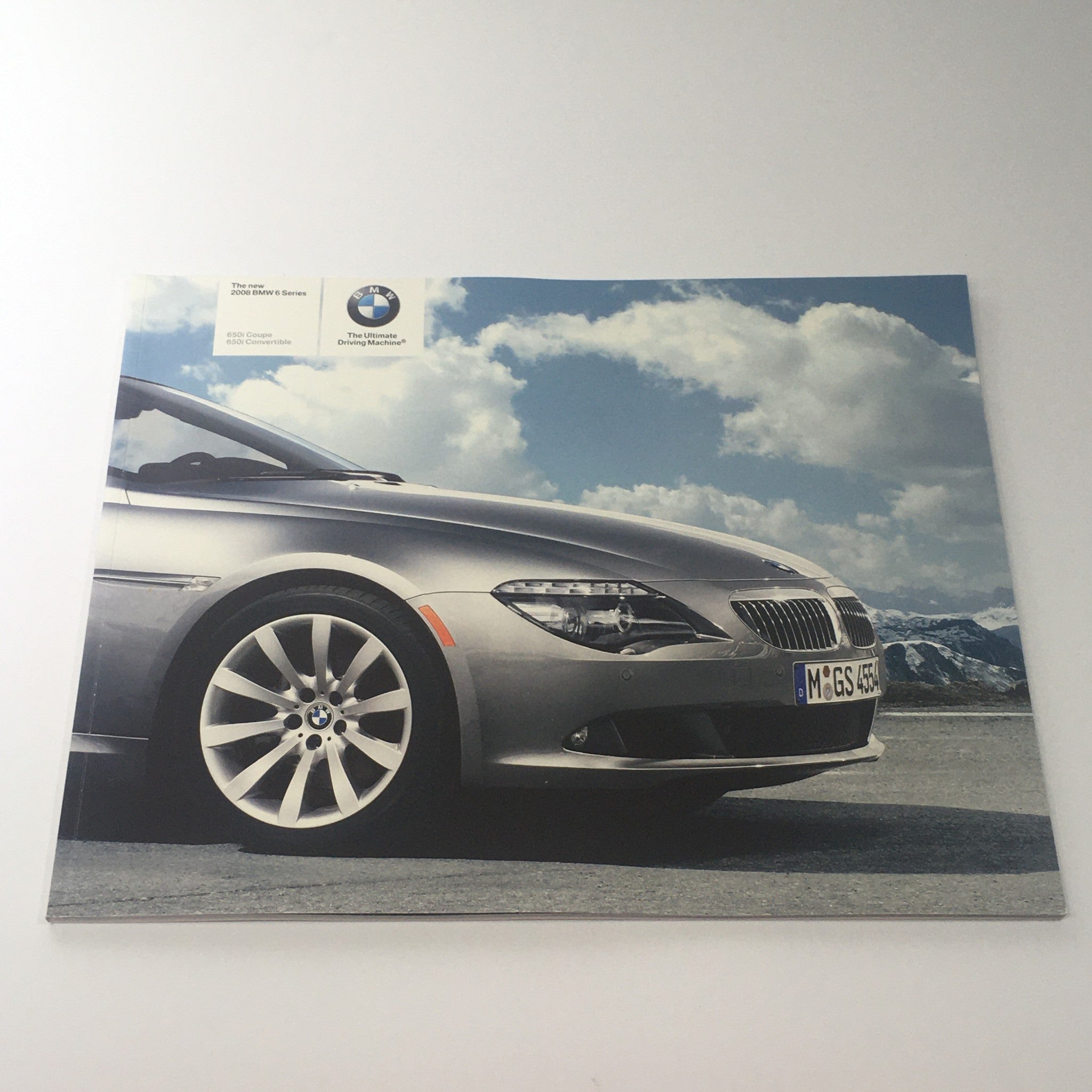 2008 BMW 6 Series 650i Coupe Convertible Dealership Car Auto Brochure Catalog