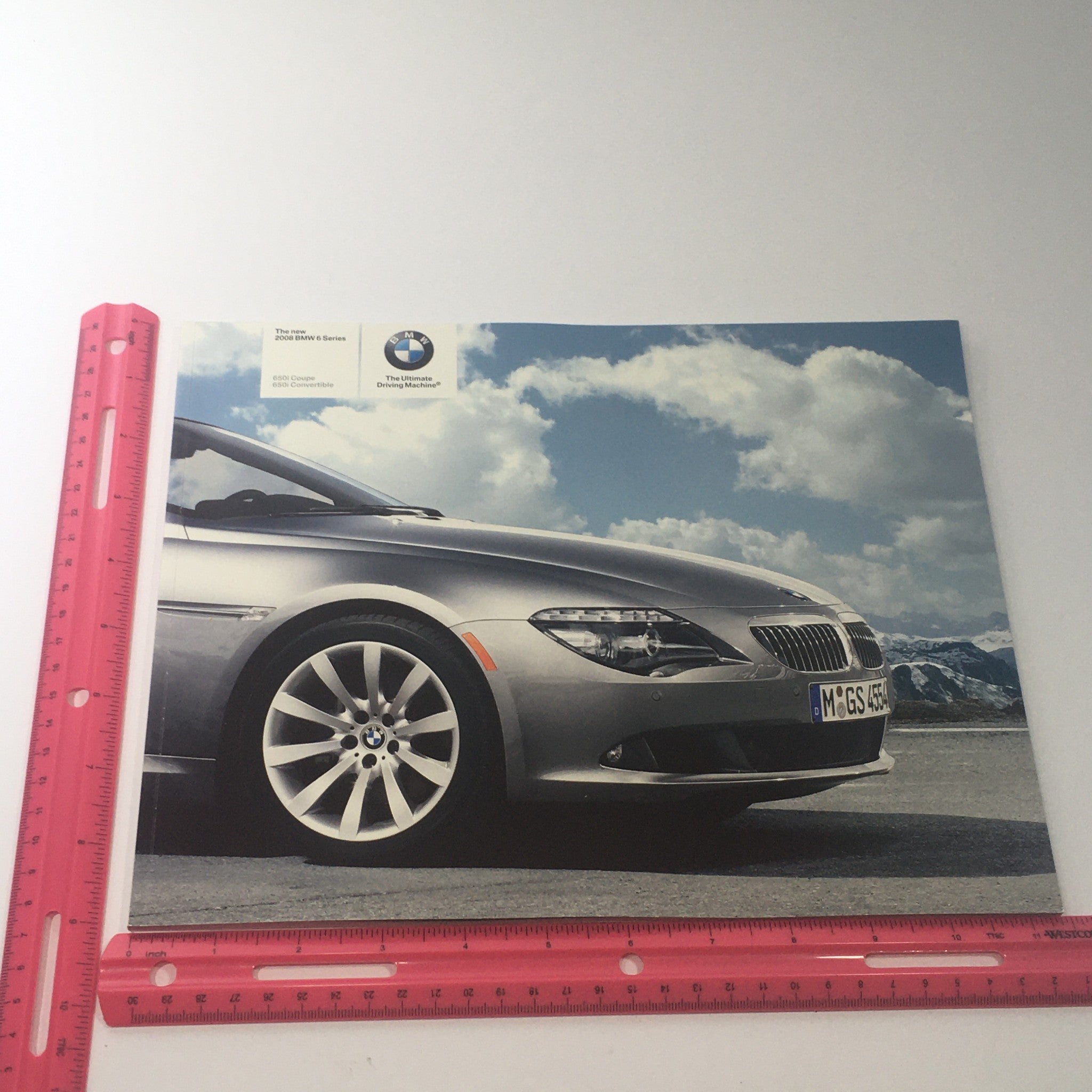 2008 BMW 6 Series 650i Coupe Convertible Dealership Car Auto Brochure Catalog