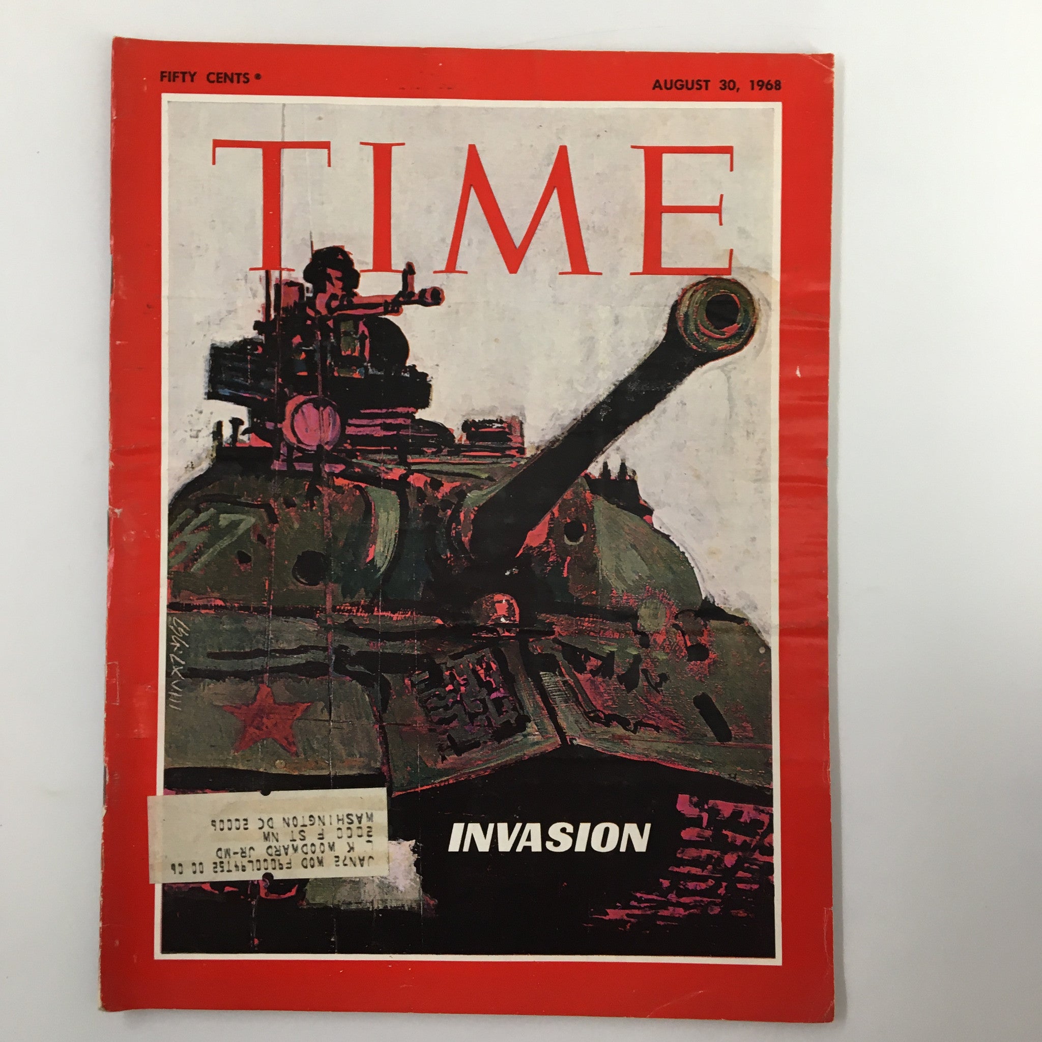 VTG Time Magazine August 30 1968 Vol. 92 No. 9 Savage Challenge To Detain Nation