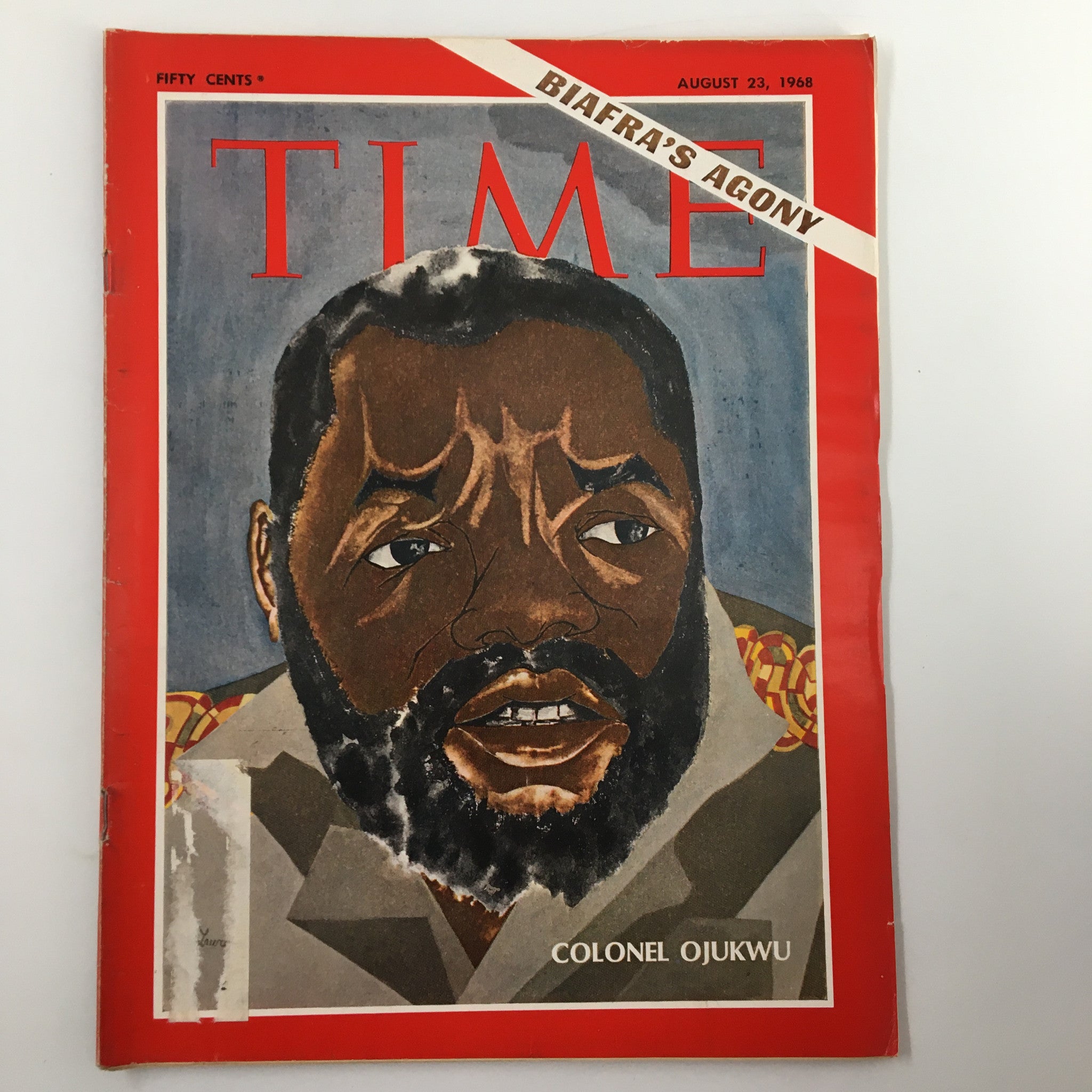 VTG Time Magazine August 23 1968 Vol. 92 No. 8 Colonel Ojukwu Biafra's Agony