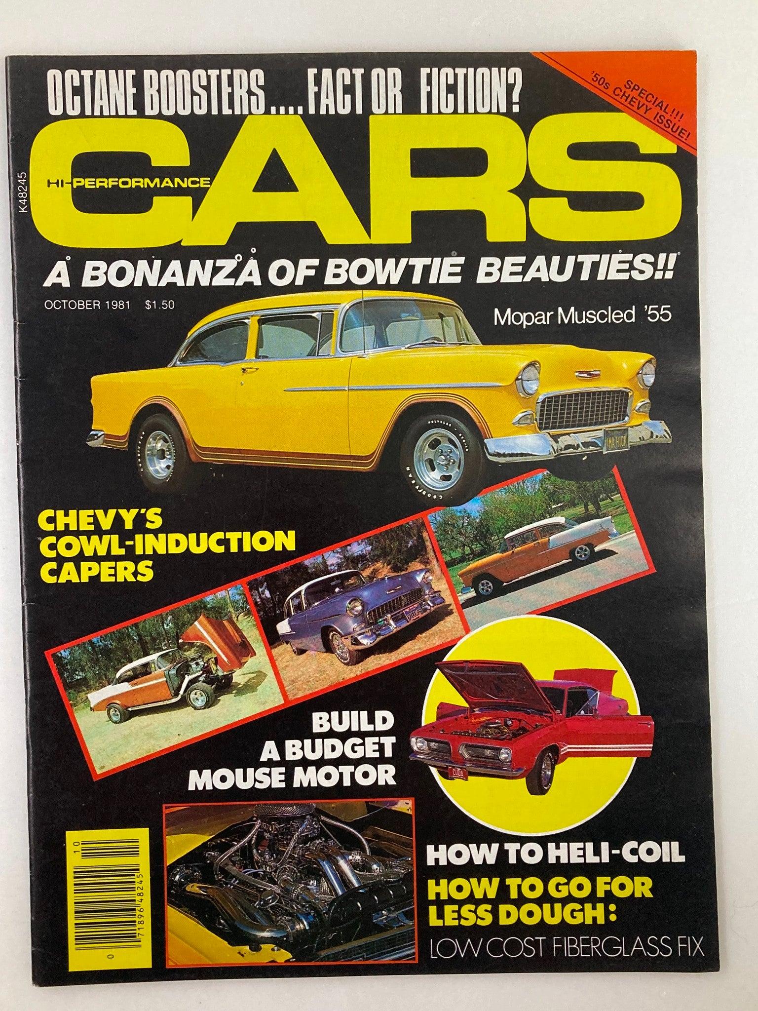 VTG Cars Magazine October 1981 Vol 24 #5 Contributor Bob Wagner No Label