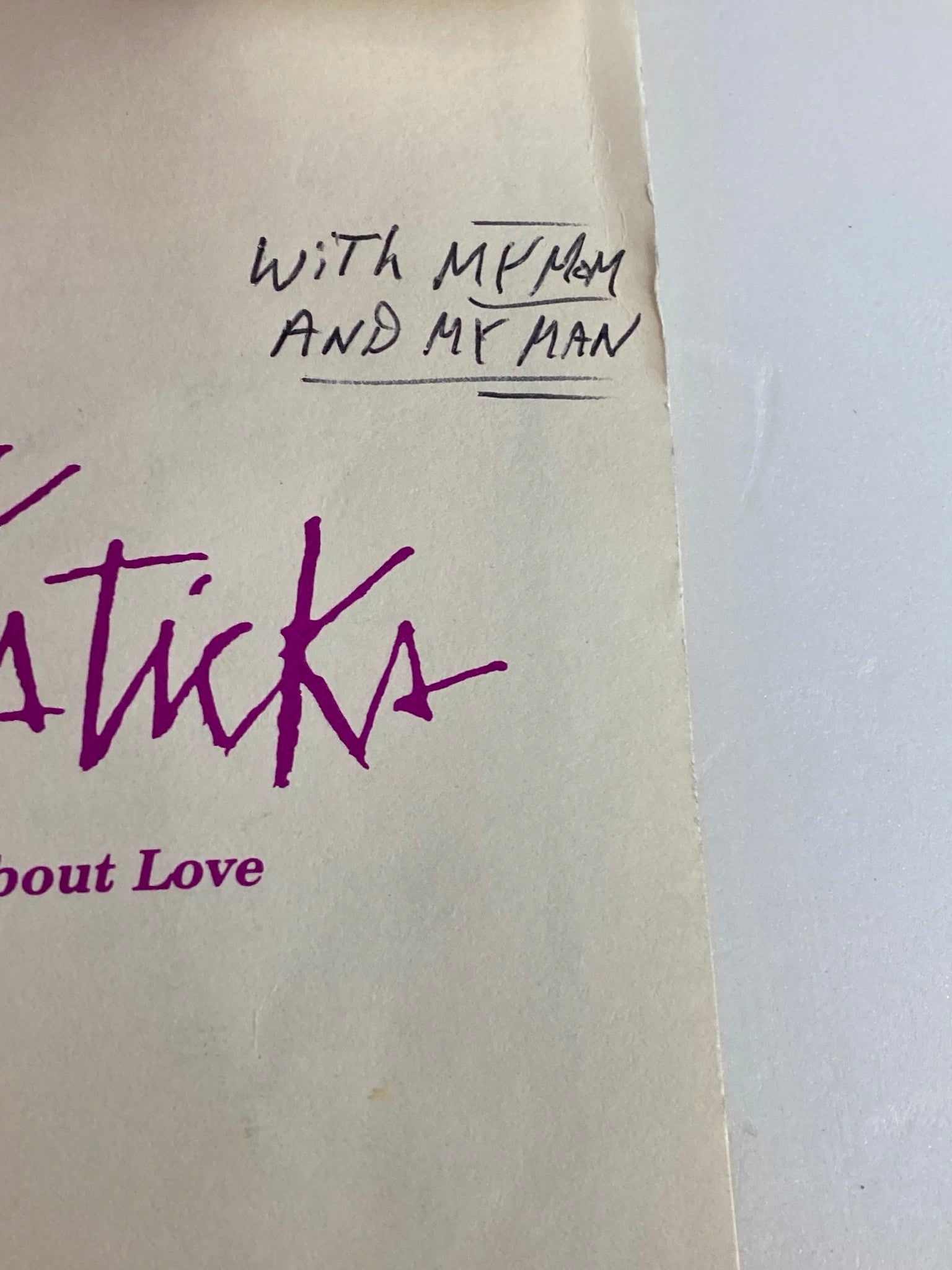 1993 The Chatham Community Players The Fantasticks A Parable About Love