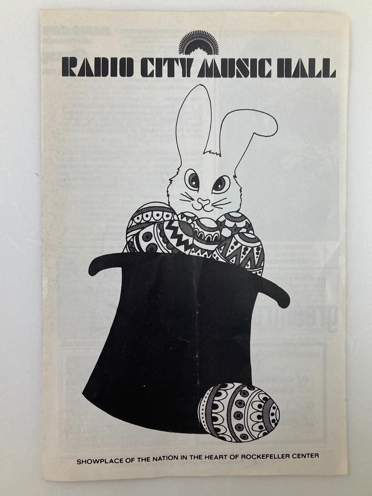 1979 Radio City Music Hall Program The Promise and The Glory of Easter