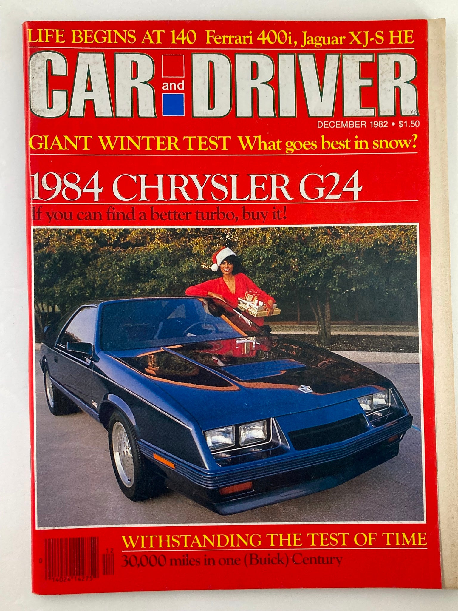 VTG Car and Driver Magazine December 1982 Vol 28 #6 Chrysler G24 No Label