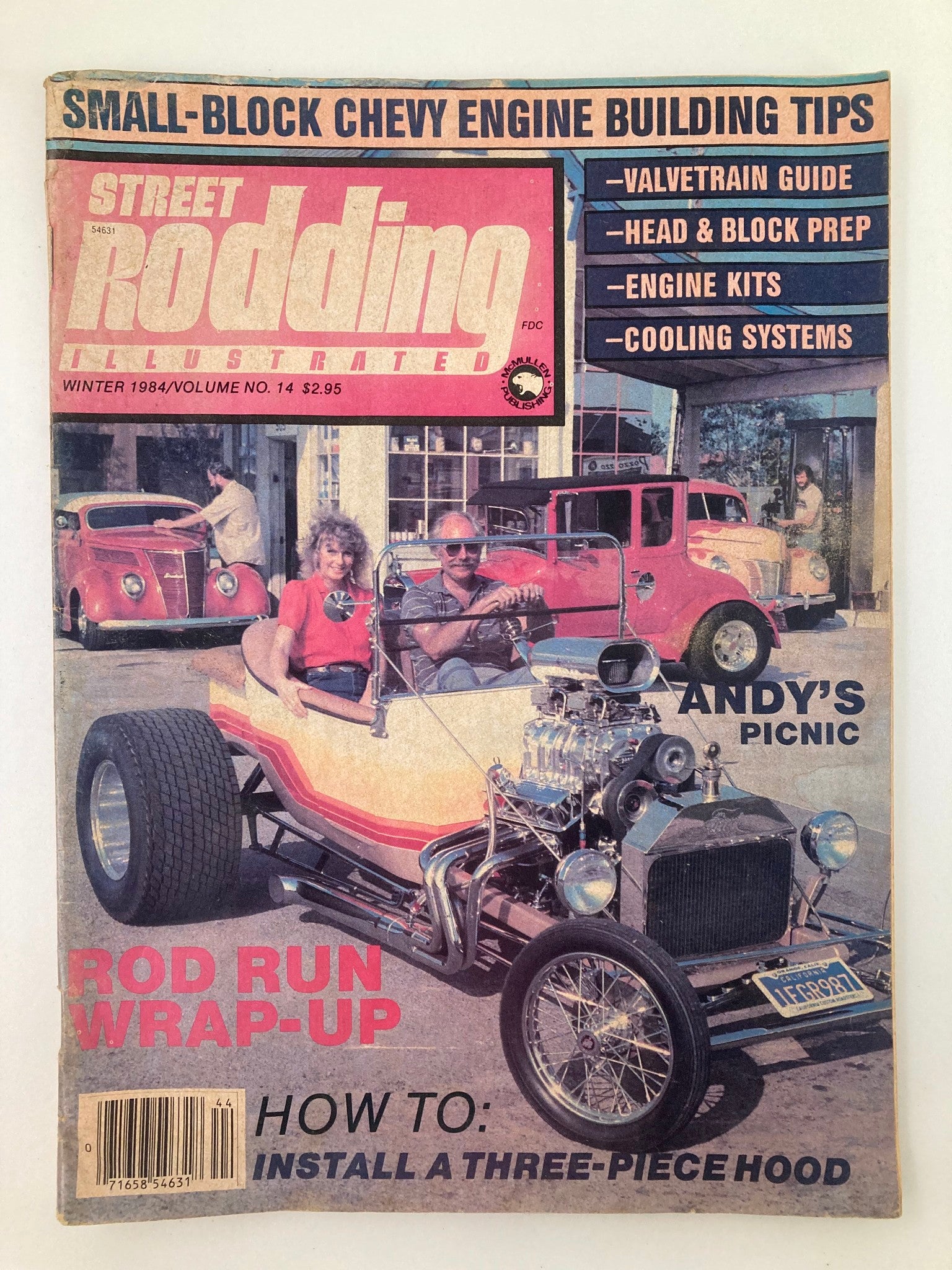 VTG Street Rodding Illustrated Winter 1984 #14 Duane Garn T Roadster No Label