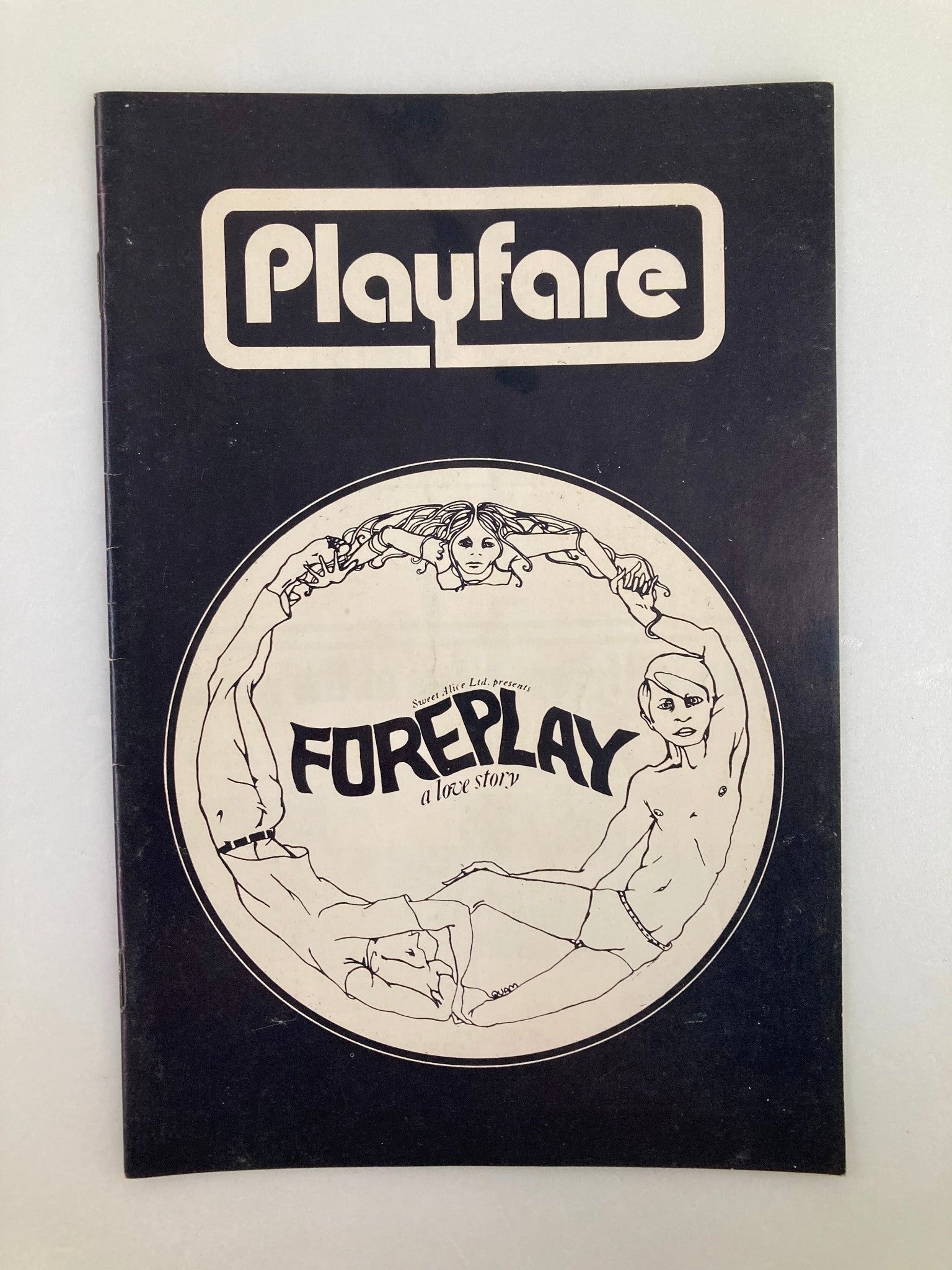 1970 Playfare The Bijou Theatre Sam Stoneburner, Donn Whyte in Foreplay