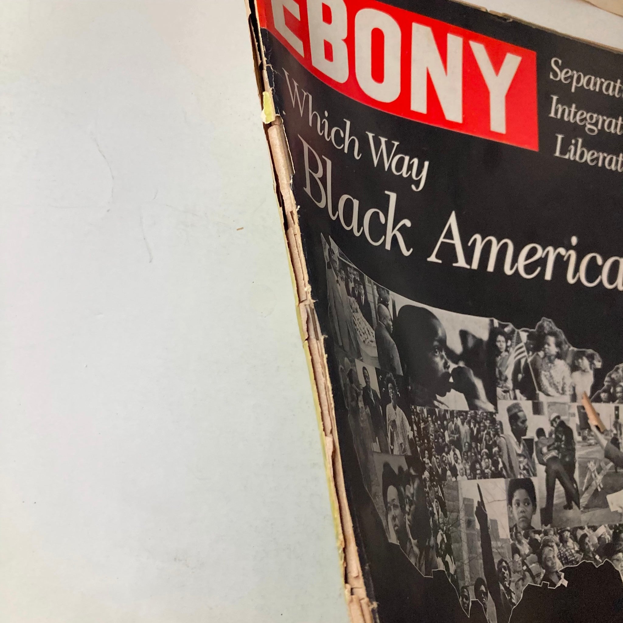 VTG Ebony Magazine August 1970 Which Way Black America?