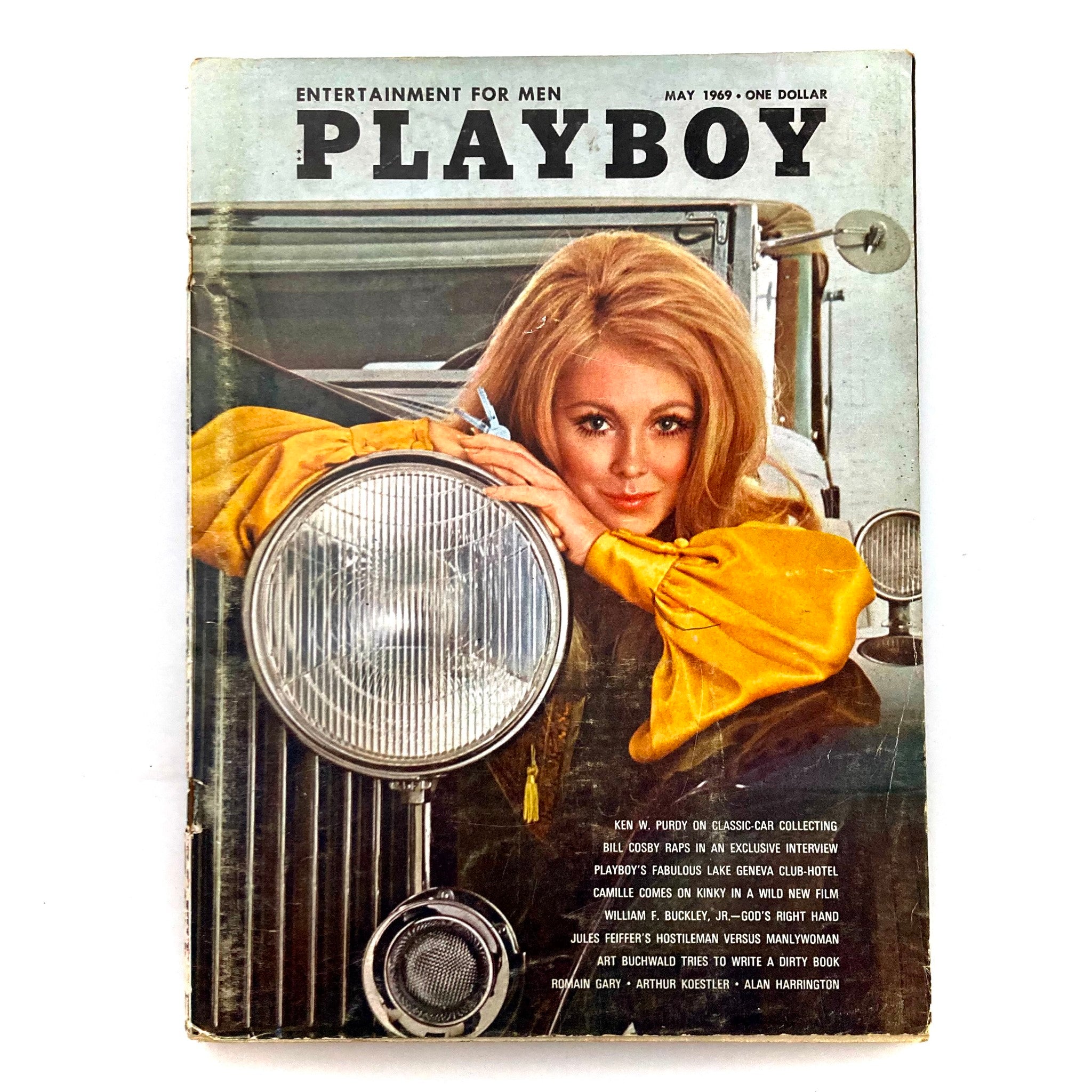 VTG Playboy Magazine May 1969 Paulette Lindberg Cover w Centerfold No Label