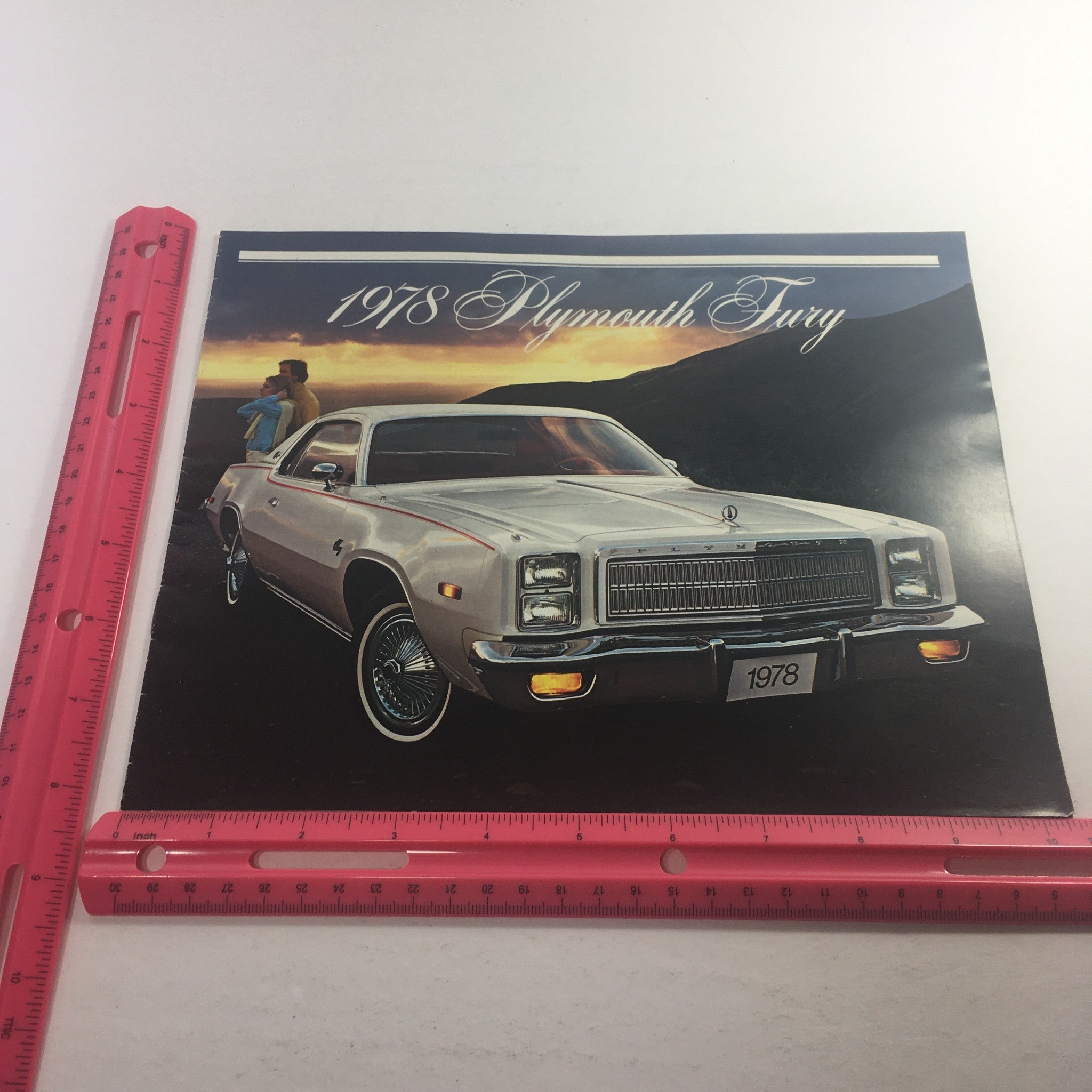 1978 Plymouth Fury Paint Chooser Dealership Car Auto Brochure Catalog