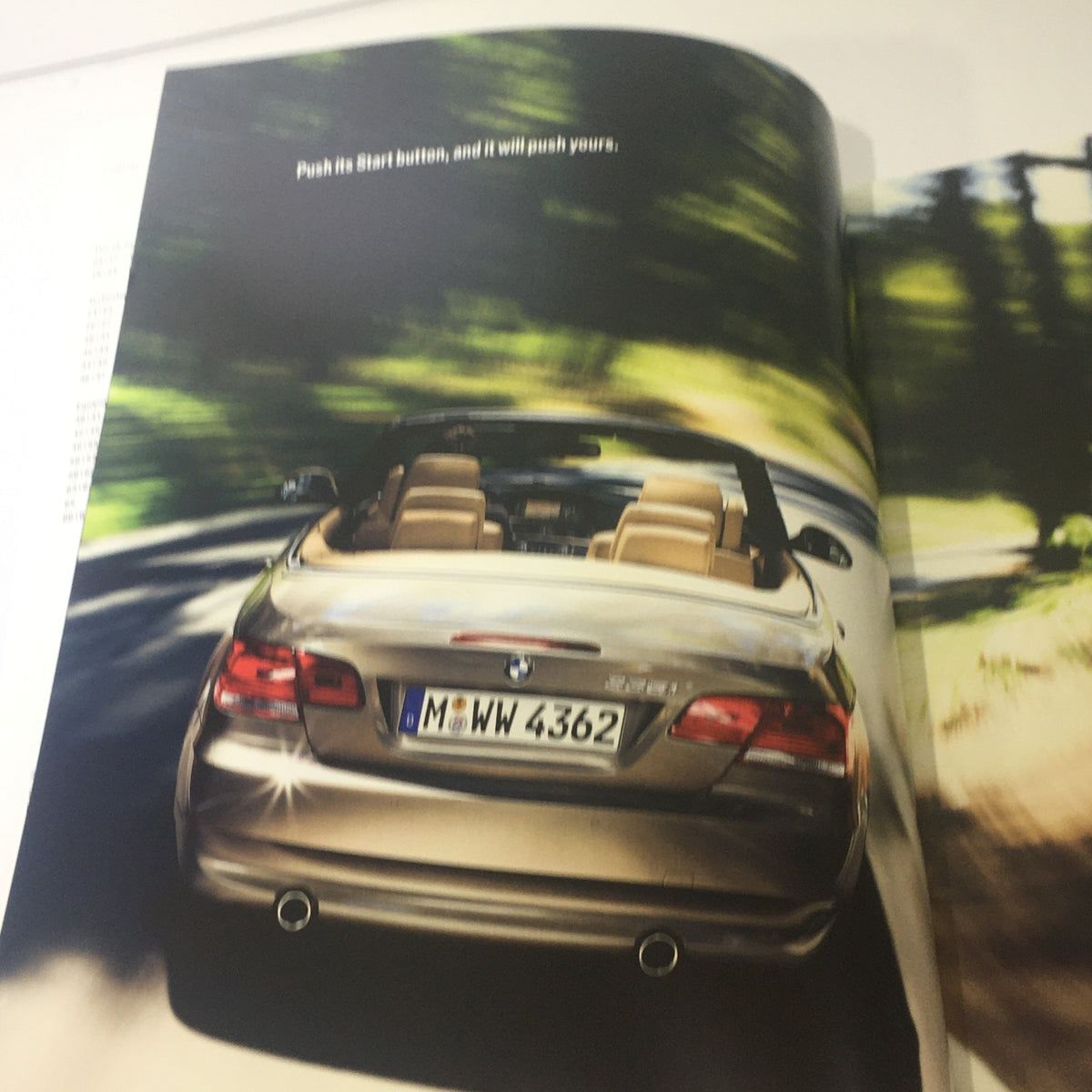 325i Rear View 2007 BMW 3 Series Convertible Catalog