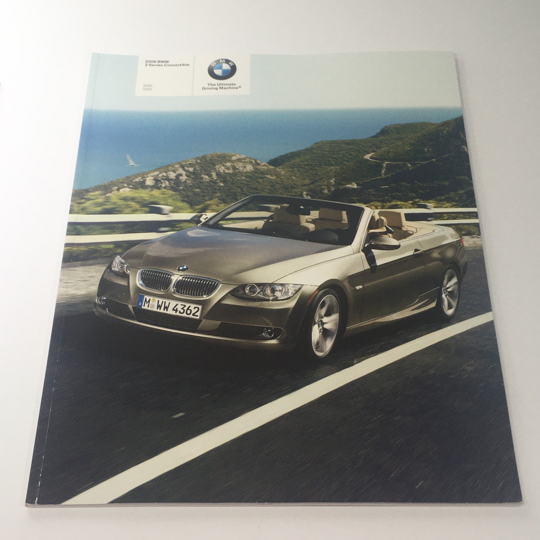 2008 BMW 3 Series Convertible 328i 335i Dealership Car Auto Brochure Catalog