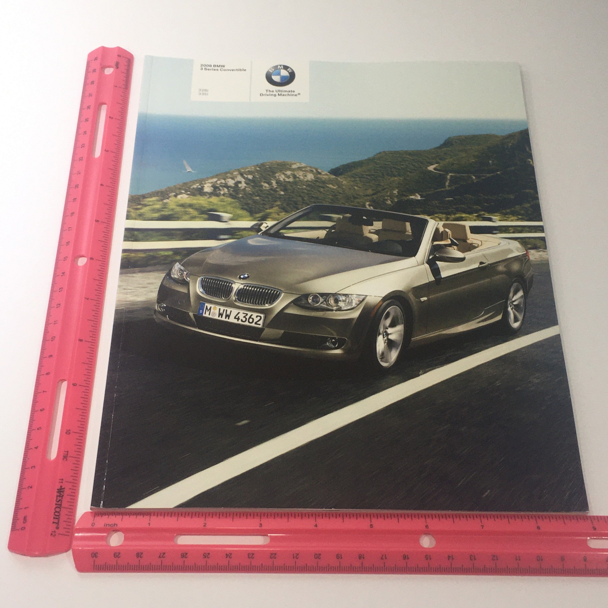 2008 BMW 3 Series Convertible 328i 335i Dealership Car Auto Brochure Catalog