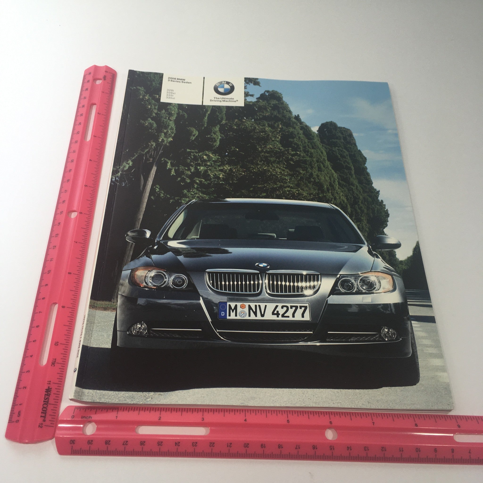 2008 BMW 3 Series Sedan 335i 335xi Dealership Car Auto Brochure Catalog