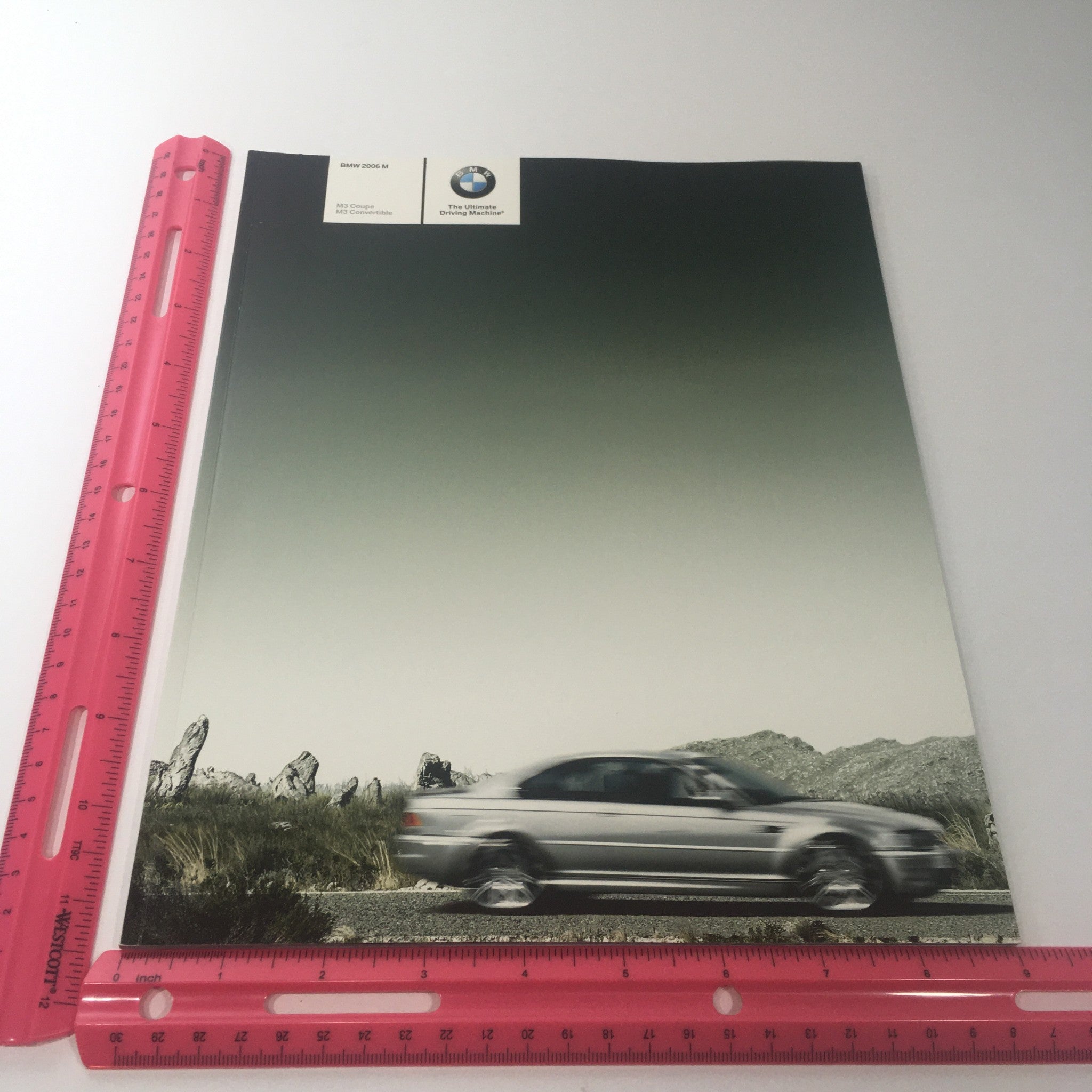 2006 BMW M Series M3 Coupe M3 Convertible Dealership Car Auto Brochure Catalog