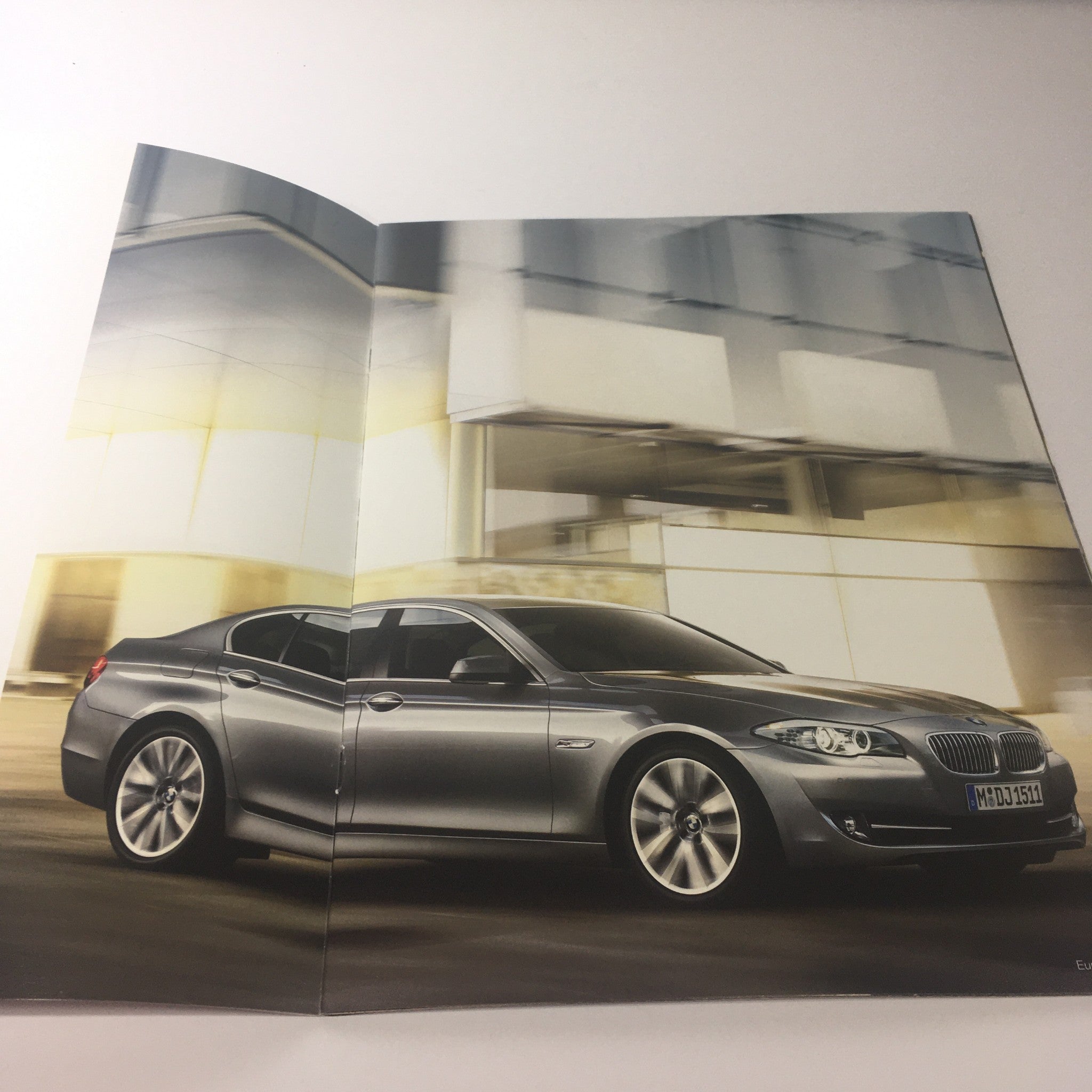 2008 BMW 5 Series Sedan Efficient Dynamics Dealership Car Auto Brochure Catalog