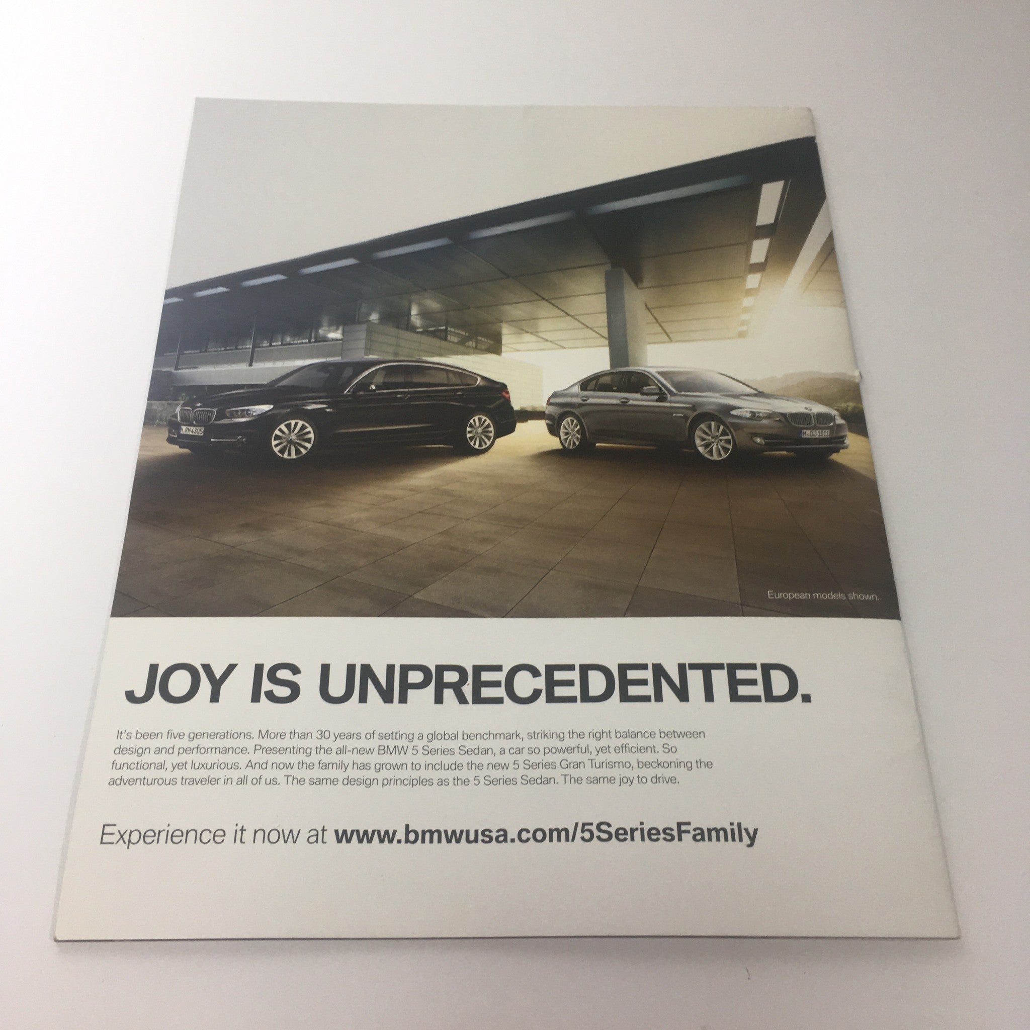 2008 BMW 5 Series Sedan Efficient Dynamics Dealership Car Auto Brochure Catalog