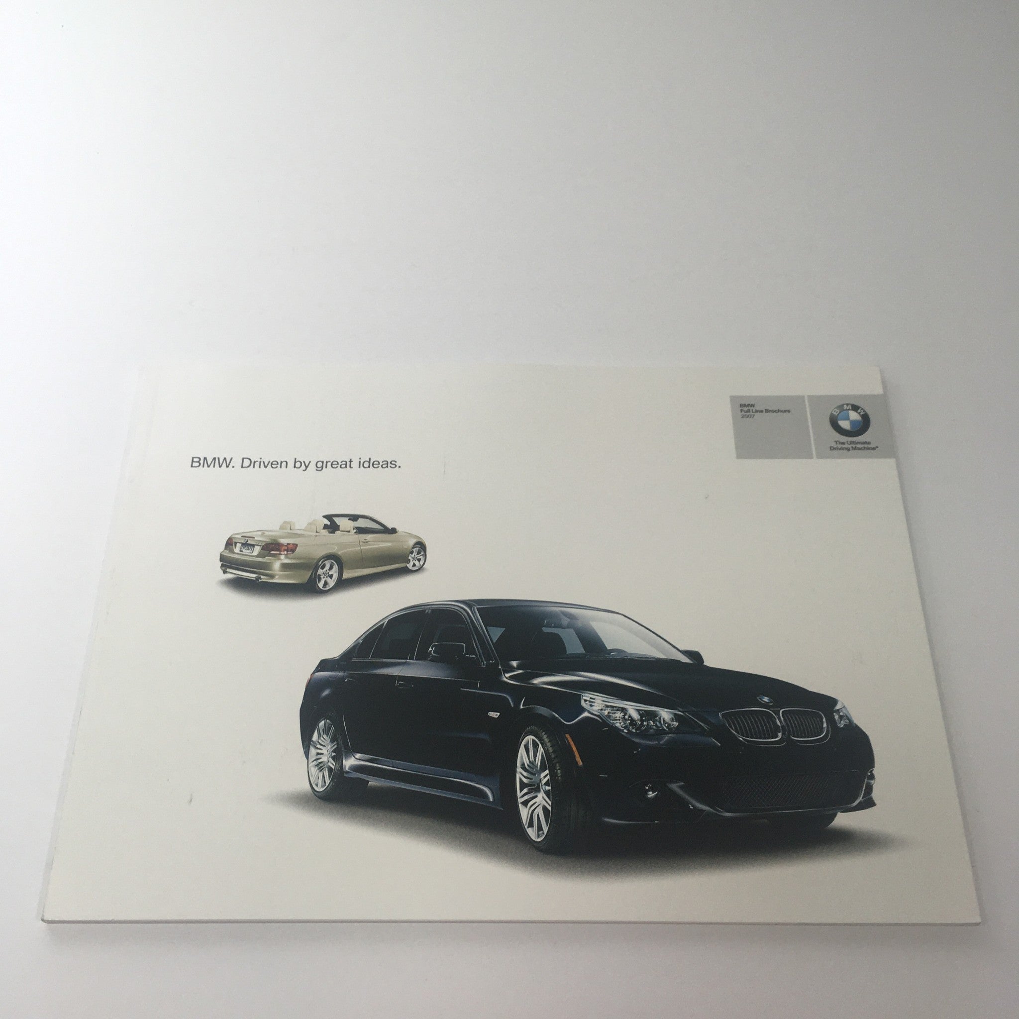 2007 BMW Full Line BMW 3 Series Sedan Dealership Car Auto Brochure Catalog