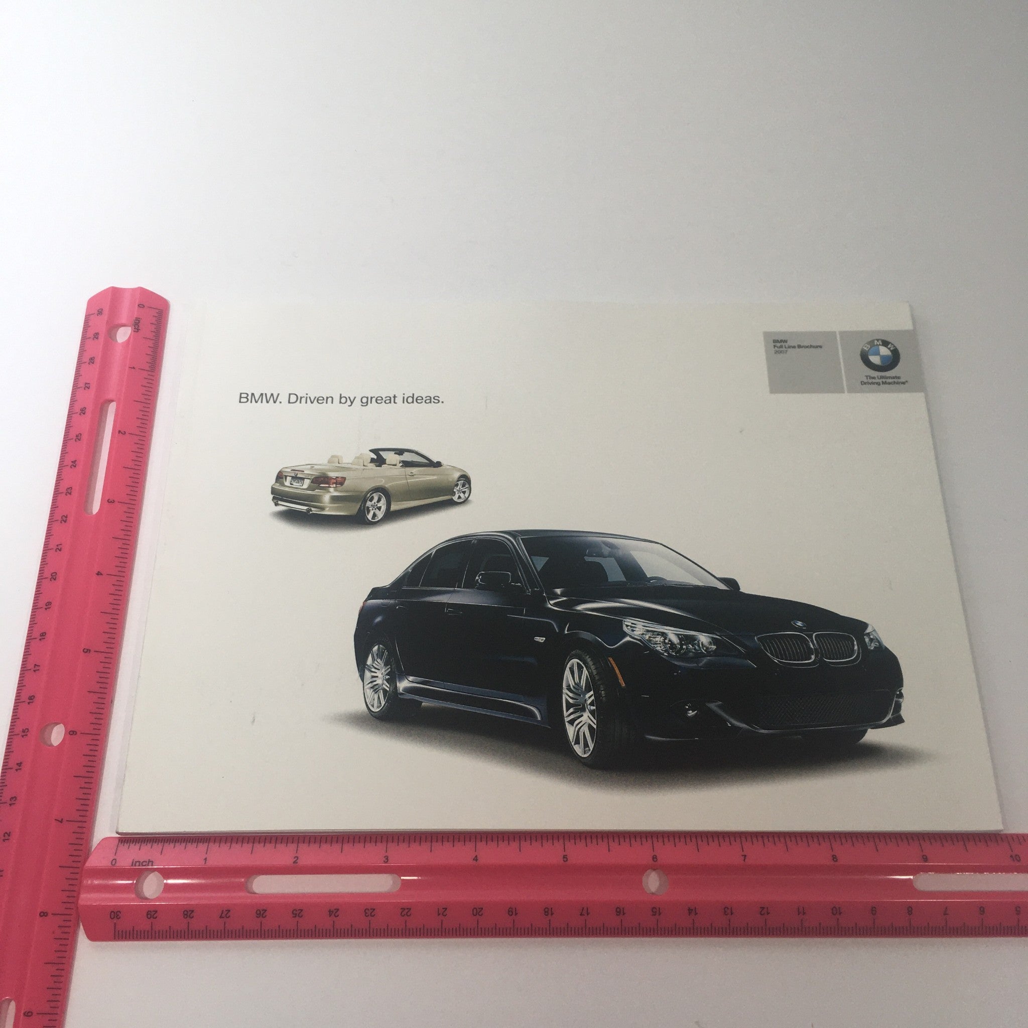 2007 BMW Full Line BMW 3 Series Sedan Dealership Car Auto Brochure Catalog