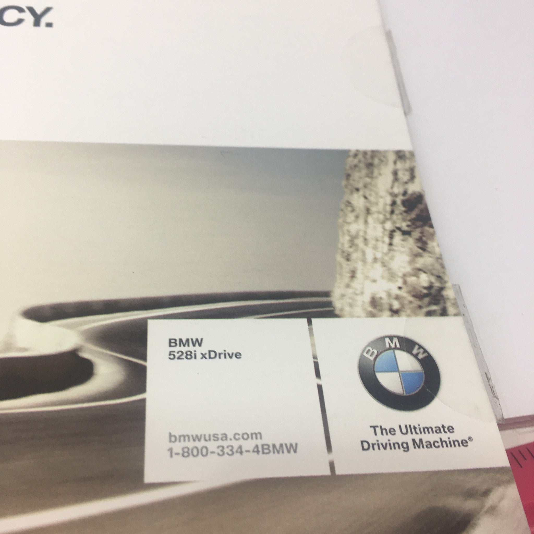 2009 BMW 528i xDrive Dealership Car Auto Brochure Catalog