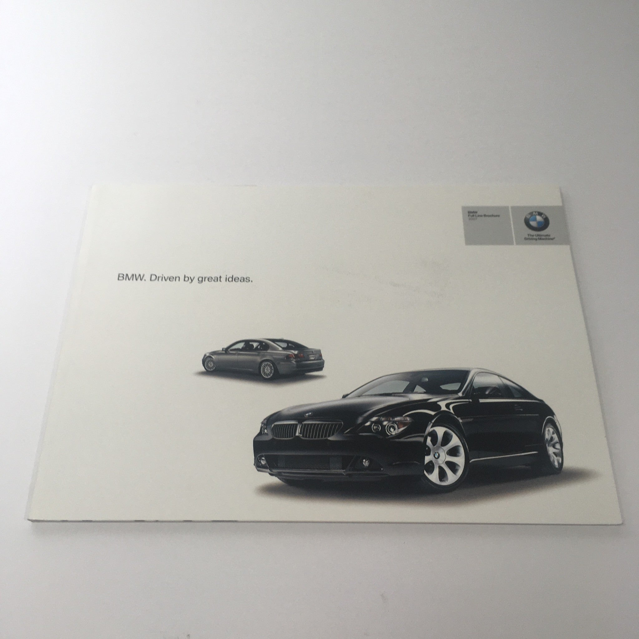 2007 BMW Full Line Dealership Car Auto Brochure Catalog