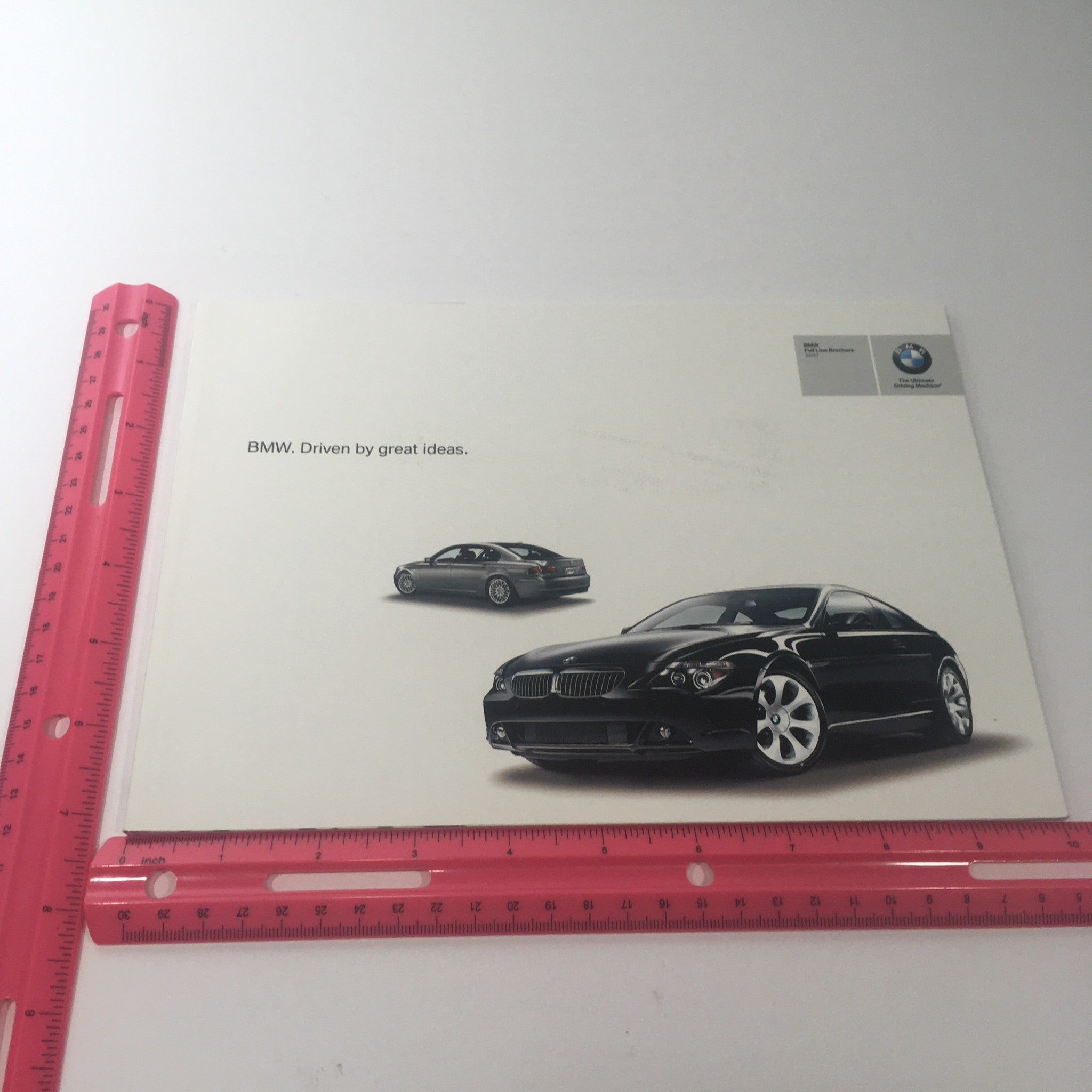 2007 BMW Full Line Dealership Car Auto Brochure Catalog