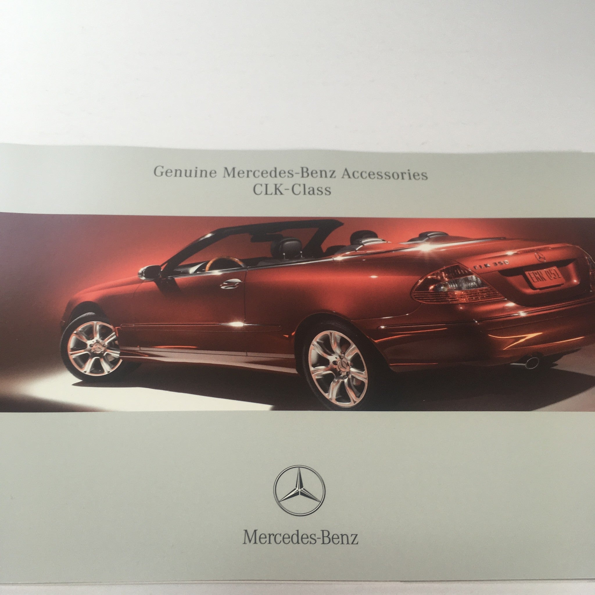 2006 Mercedes-Benz Genuine Accessories CLK-Class Dealership Brochure Catalog