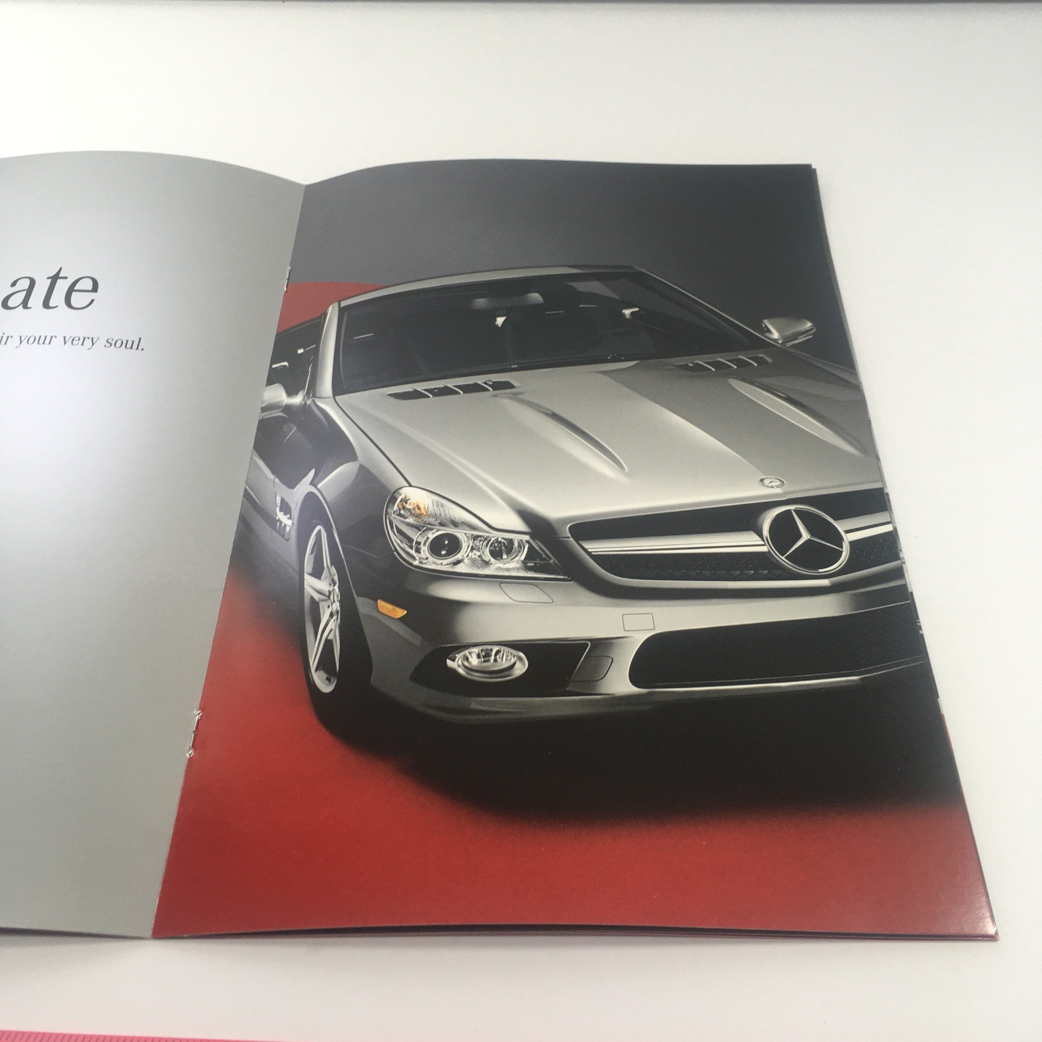 2009 Mercedes-Benz Iconic SL-Class Dealership Car Auto Brochure Catalog