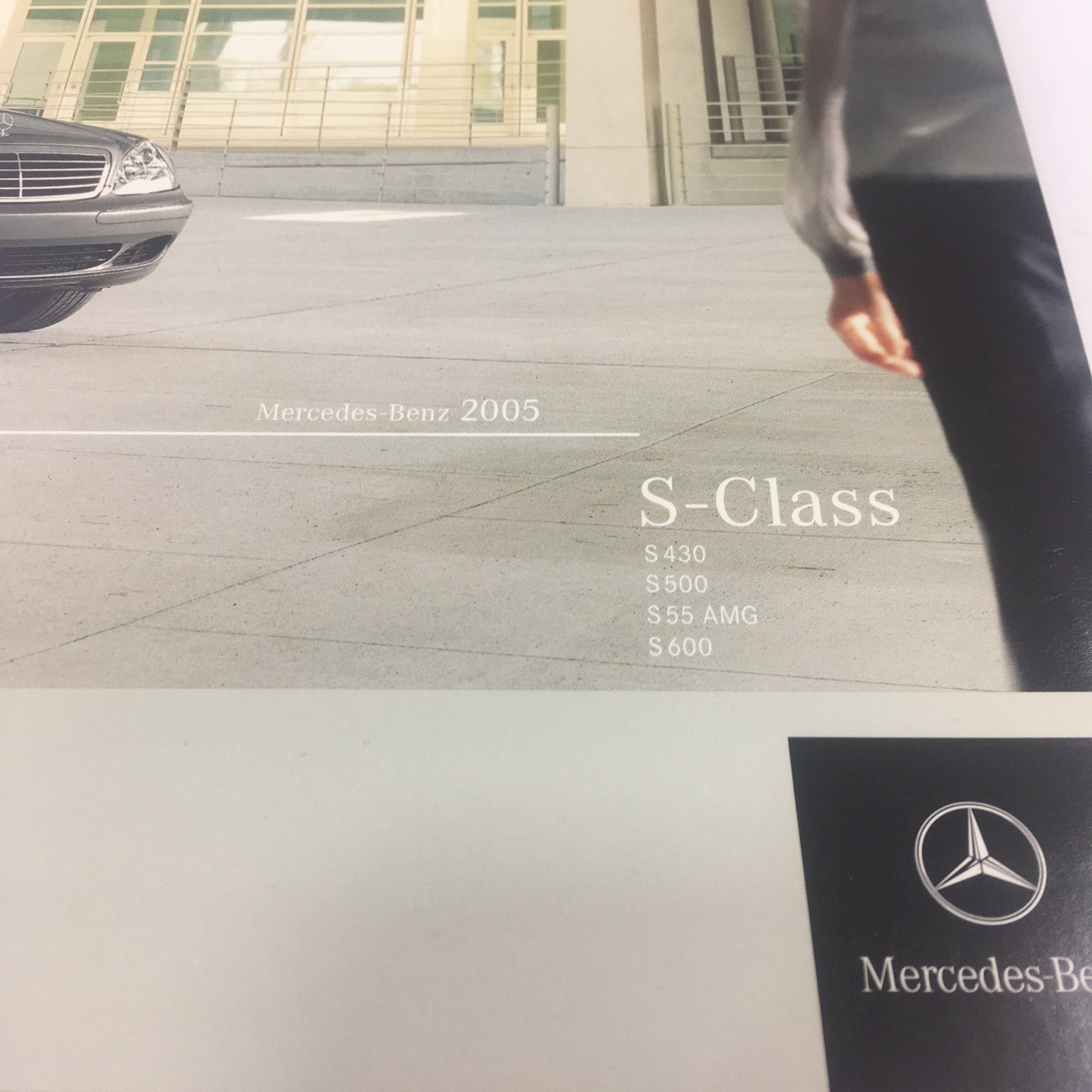 2005 Mercedes-Benz S-Class S430 S500 S55 Dealership Car Auto Brochure Catalog