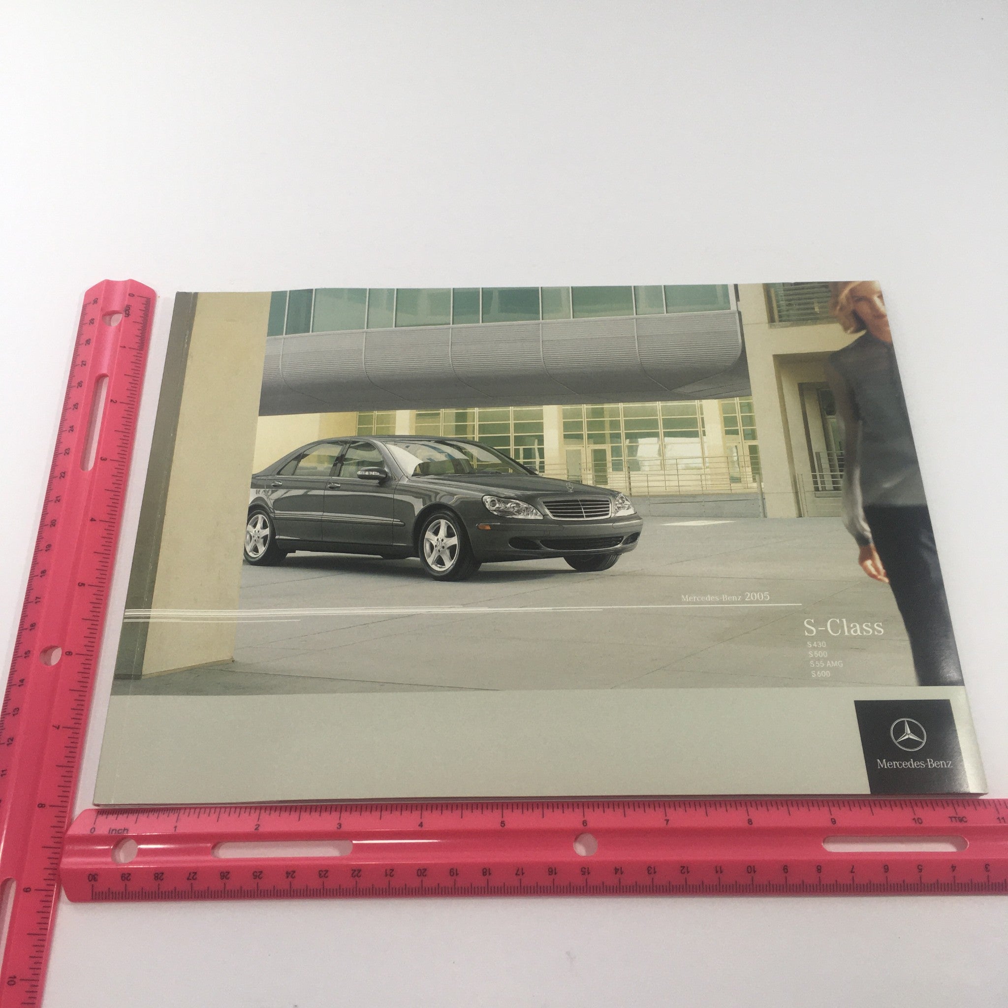 2005 Mercedes-Benz S-Class S430 S500 S55 Dealership Car Auto Brochure Catalog