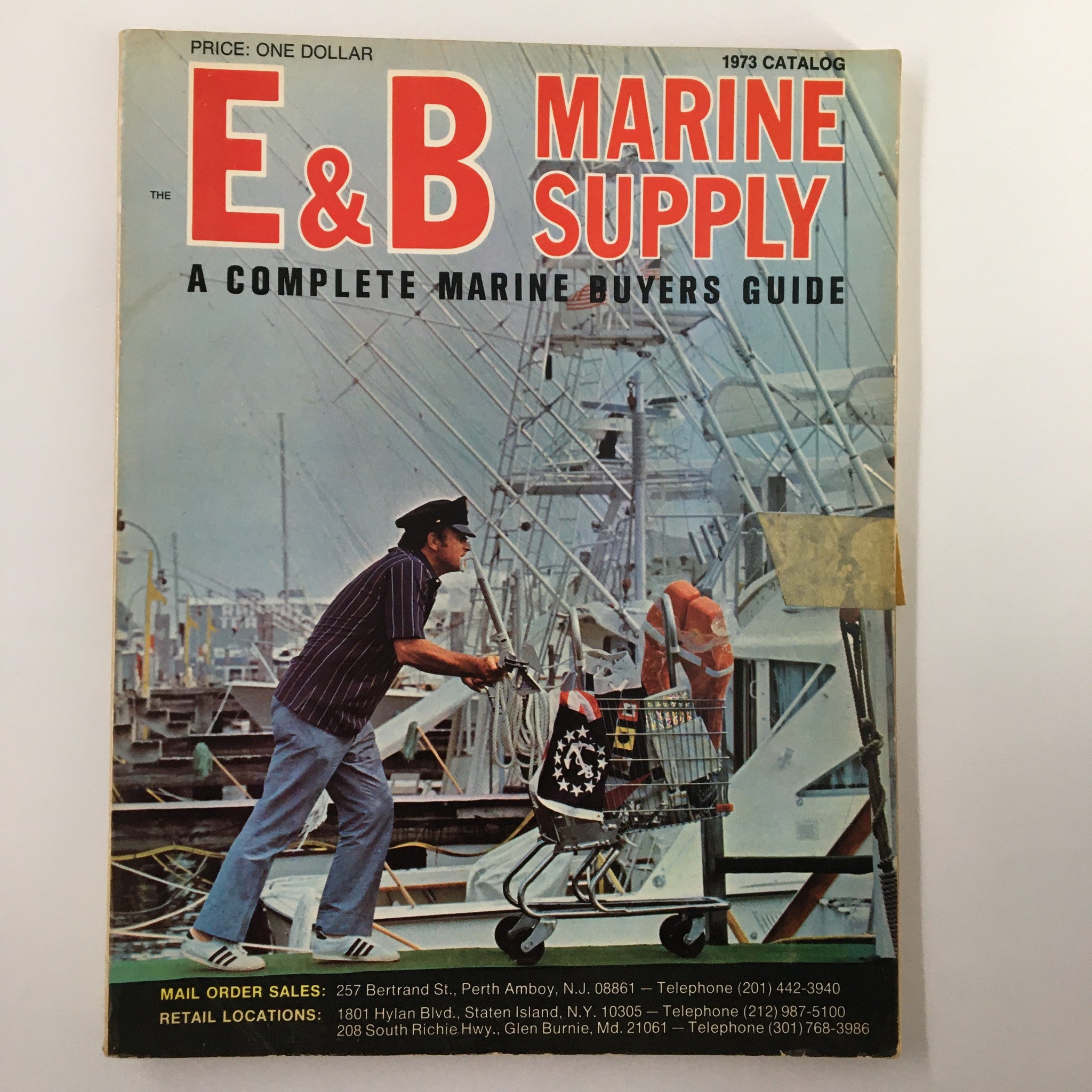 VTG 1973 E&B Marine Supply A Complete Marine Buyers Guide Catalog