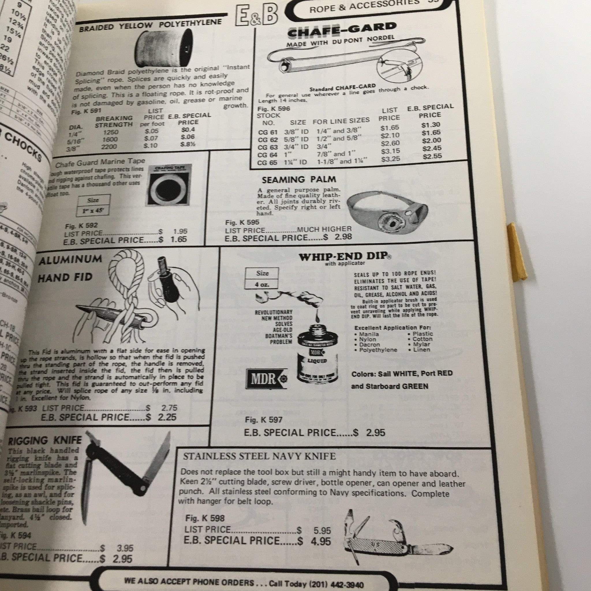 VTG 1973 E&B Marine Supply A Complete Marine Buyers Guide Catalog